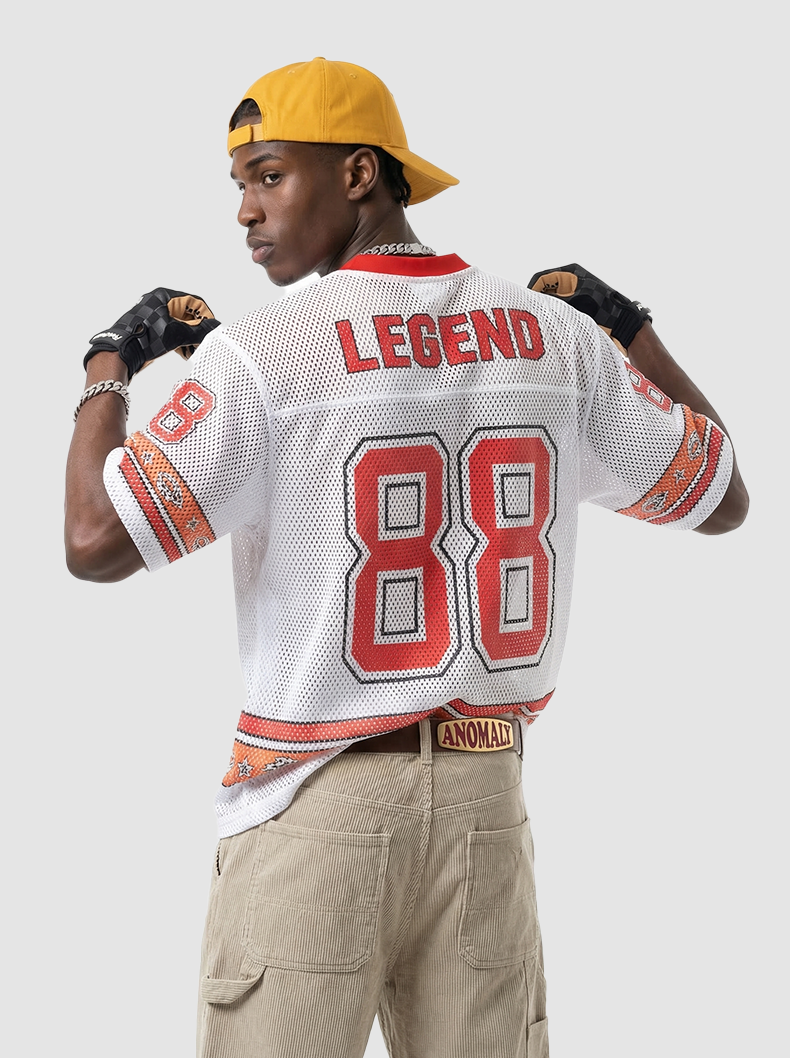 Omirad Legend 88 Mesh Jersey T-Shirt | Varsity Streetwear