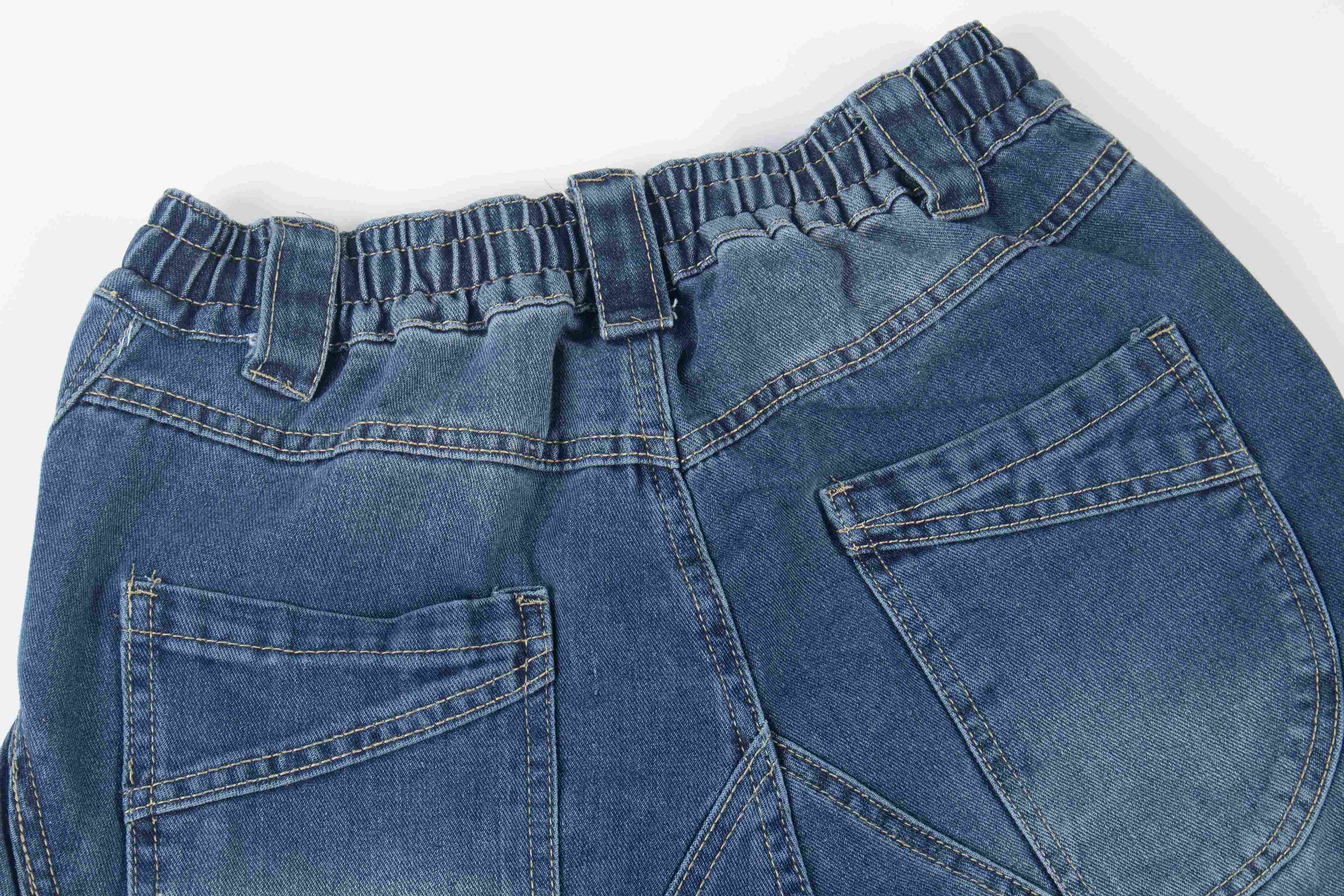 Baggy Cargo Denim Jeans | Multi-Pocket Y2K Streetwear