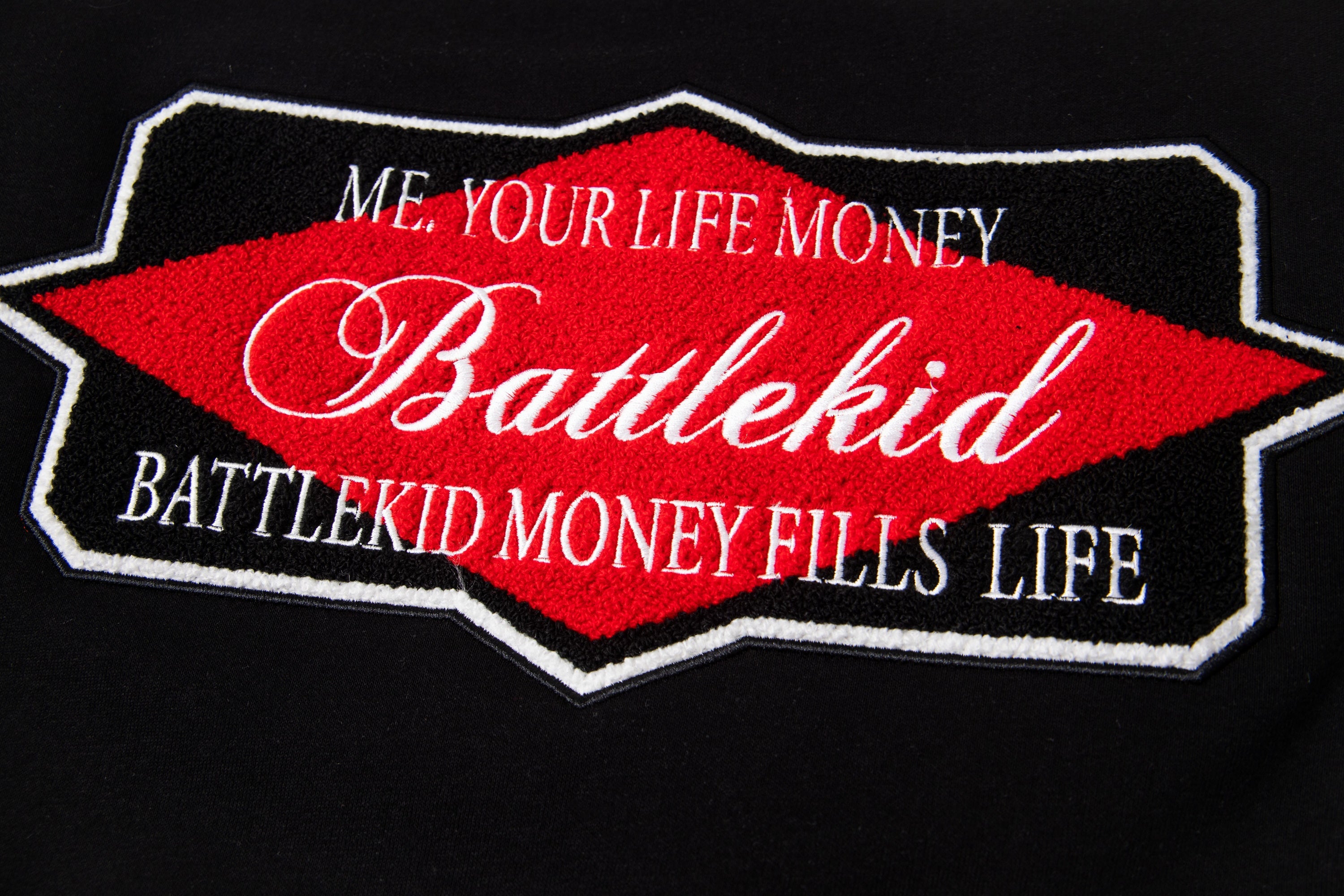 Battlekid MADE Embroidered Badge Logo Hoodie | Streetwear