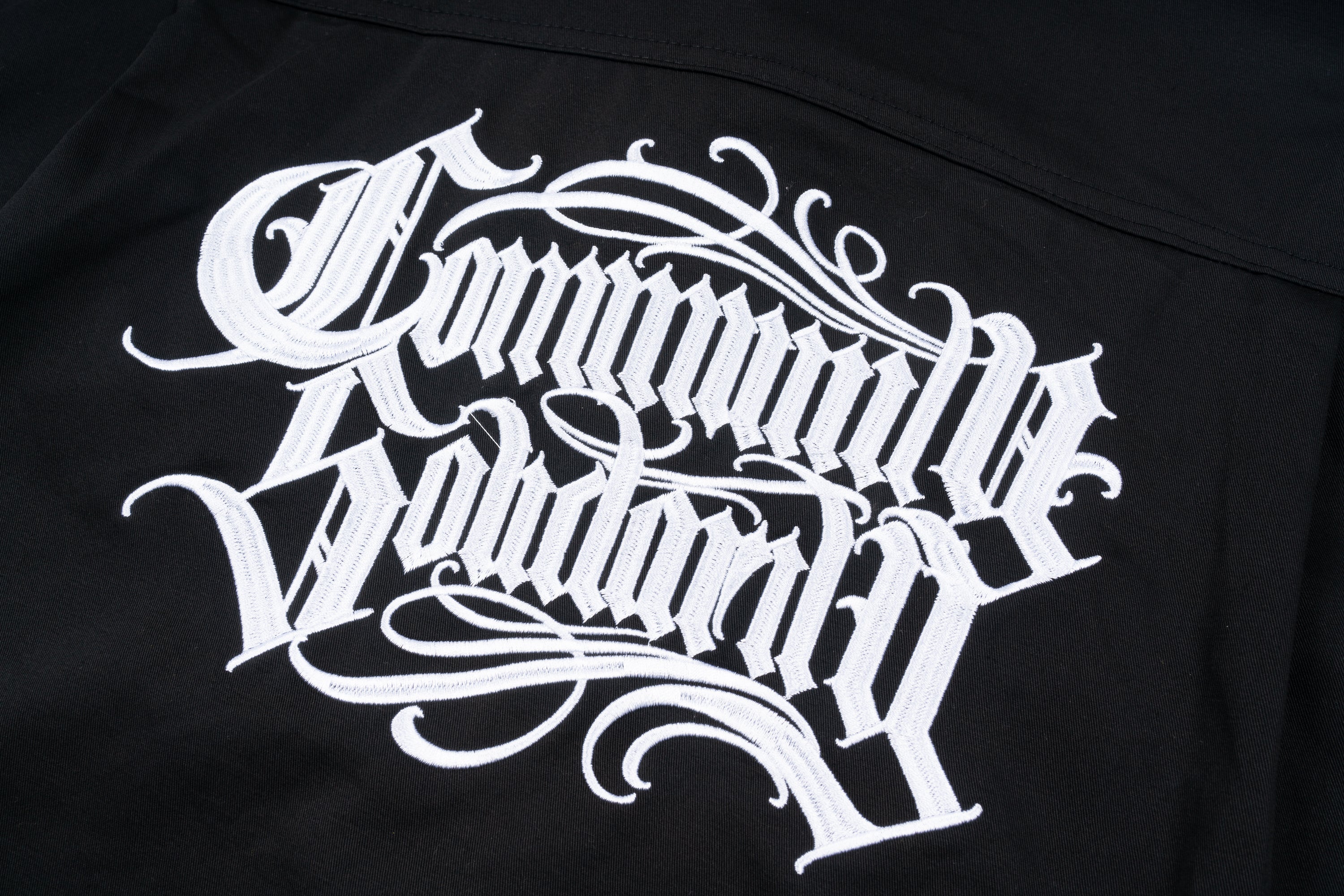 Omirad Gothic Logo Work Shirt | Oversized Streetwear