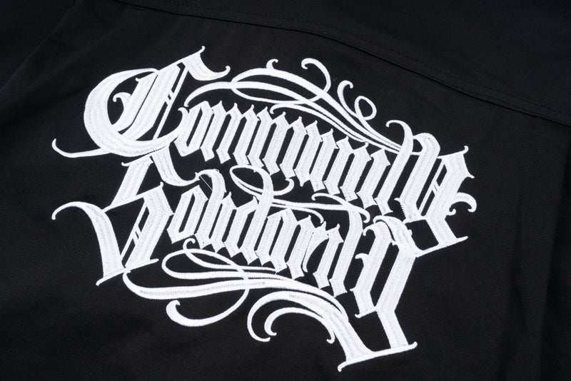 Omirad Gothic Logo Work Shirt | Oversized Streetwear