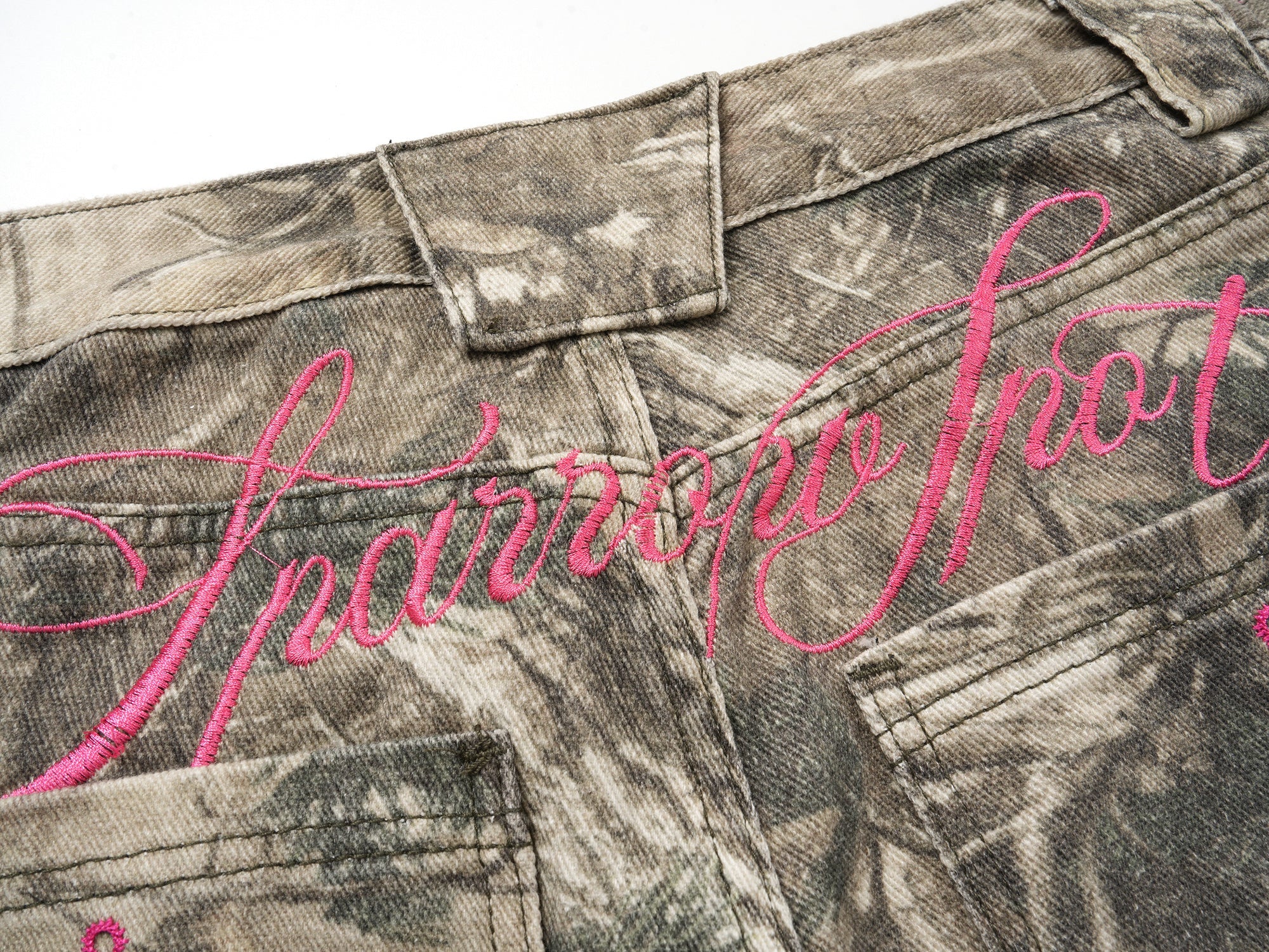 Omirad Forest Camo Wide-Leg Pants | Streetwear Baggy Fit