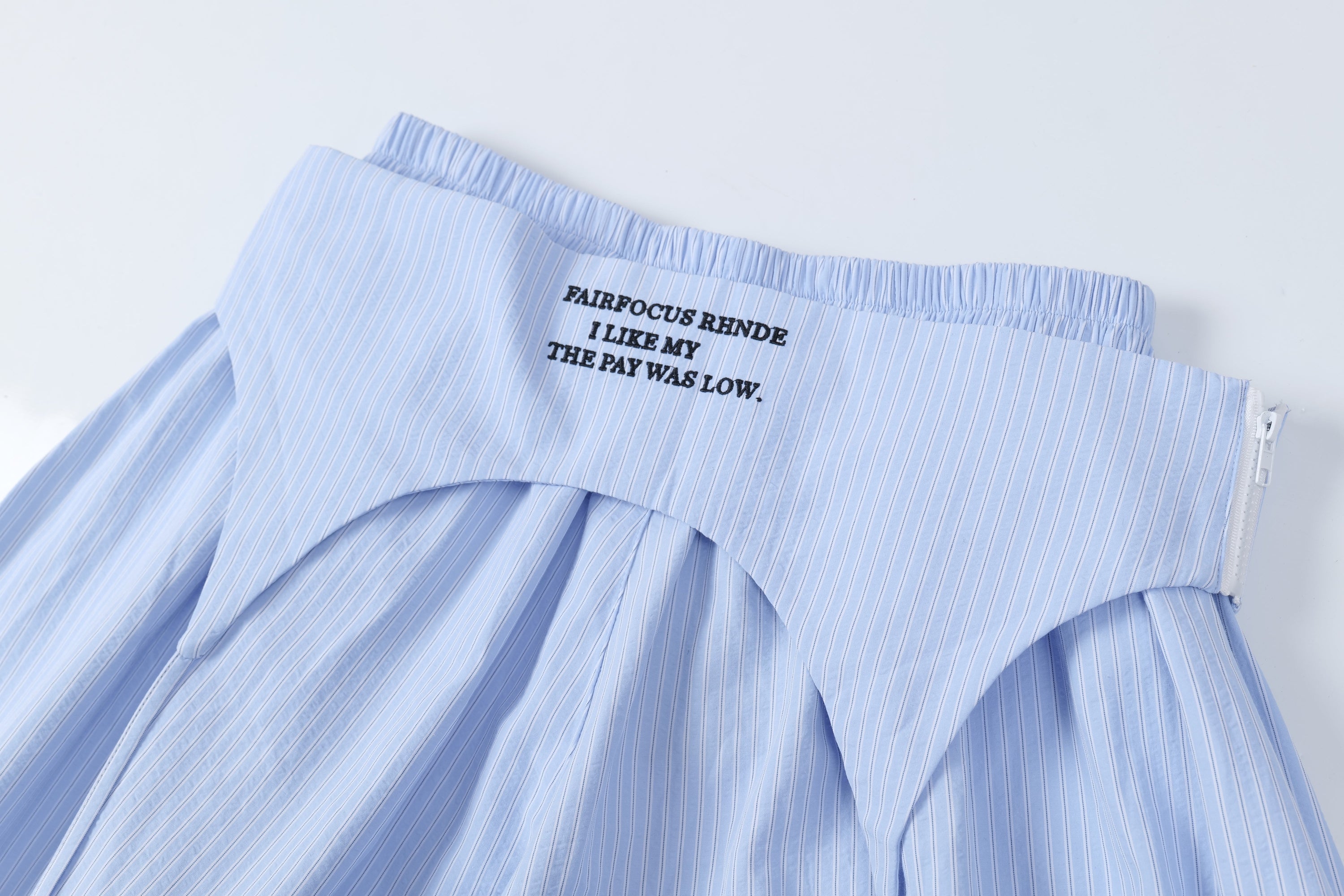 Fairfocus Layered Pleated Wide-Leg Pants | Streetwear