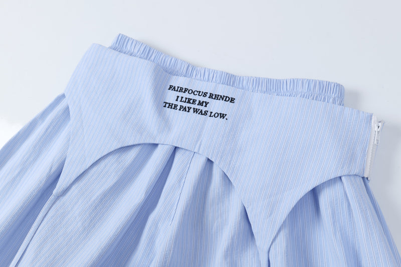 Fairfocus Layered Pleated Wide-Leg Pants | Streetwear