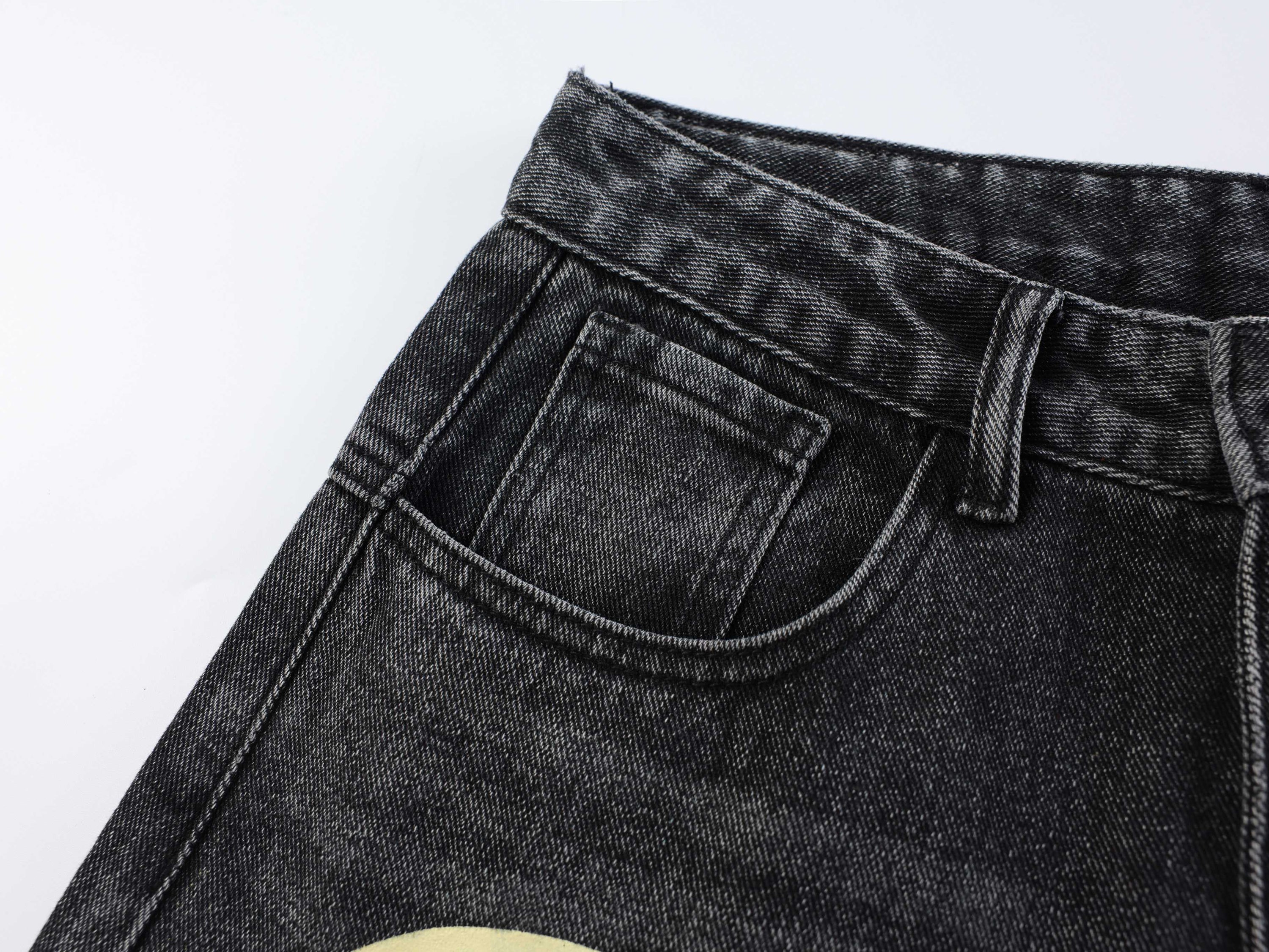 Omirad 1990 Graphic Wide-Leg Jeans | Retro Streetwear Denim
