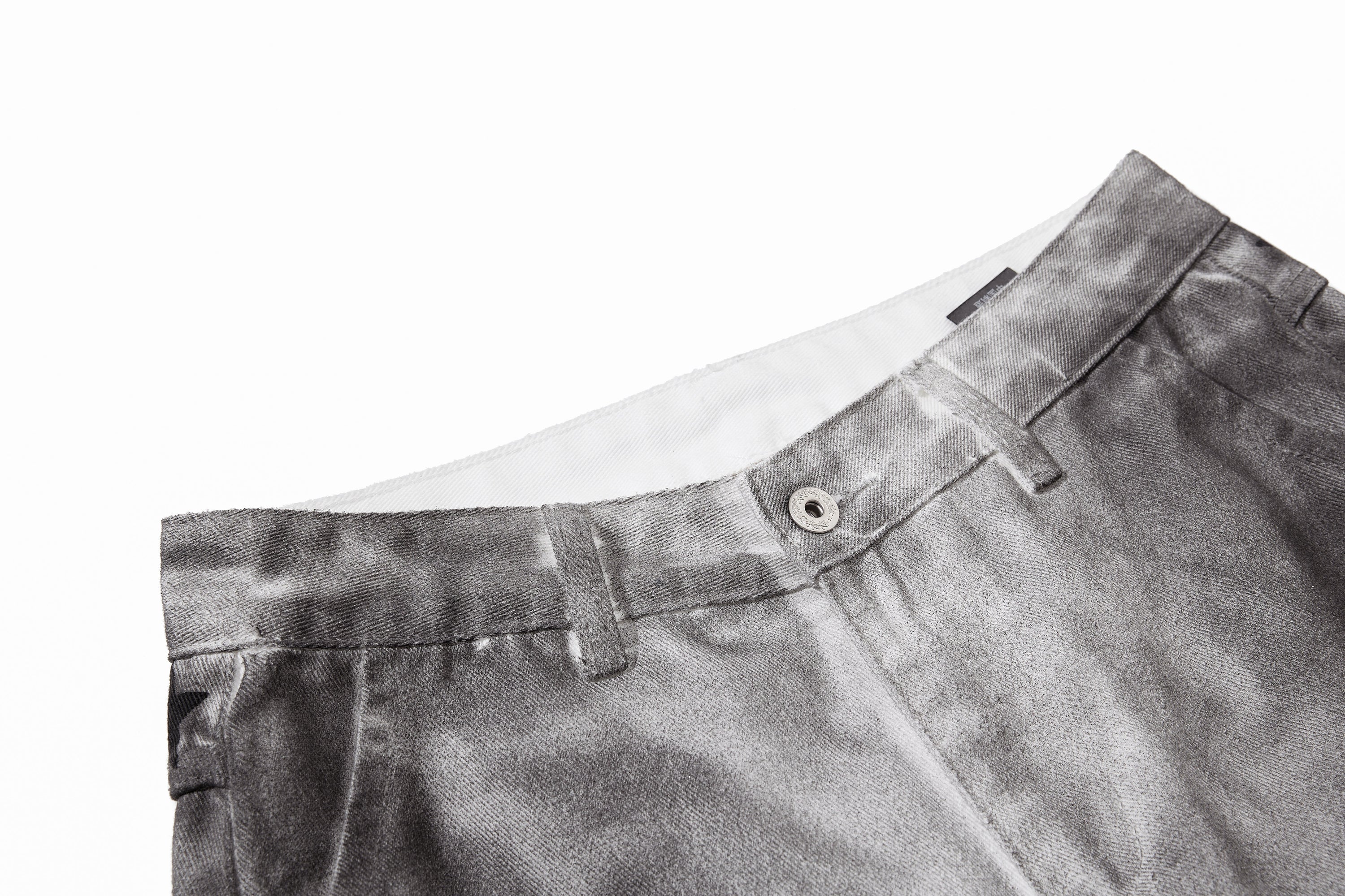 Omirad Graphic Washed Wide-Leg Pants | Streetwear Denim