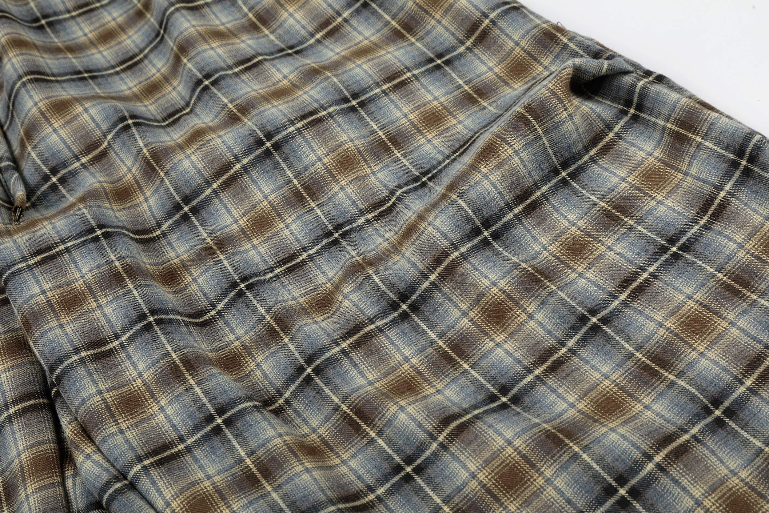 Omirad Plaid Lounge Shorts | Oversized Retro Streetwear