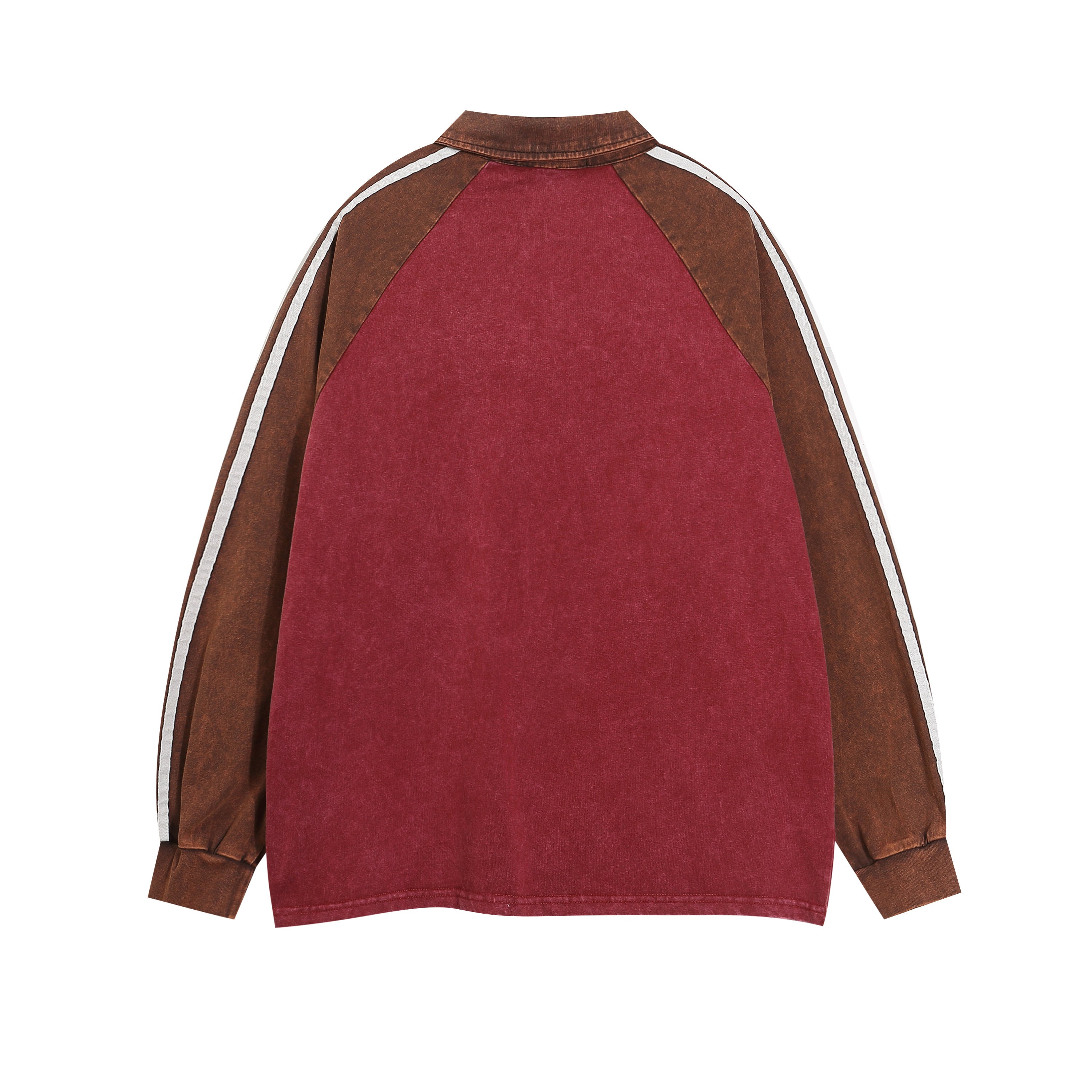 Mafa Vintage Rugby Polo Sweatshirt | Distressed Collegiate