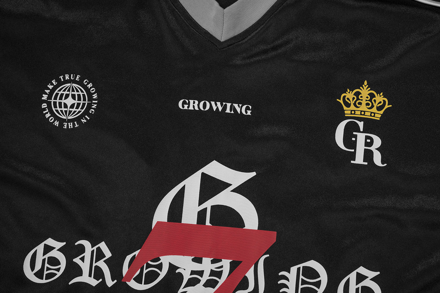 Gothic Graphic Long-Sleeve Performance Jersey | Number 77