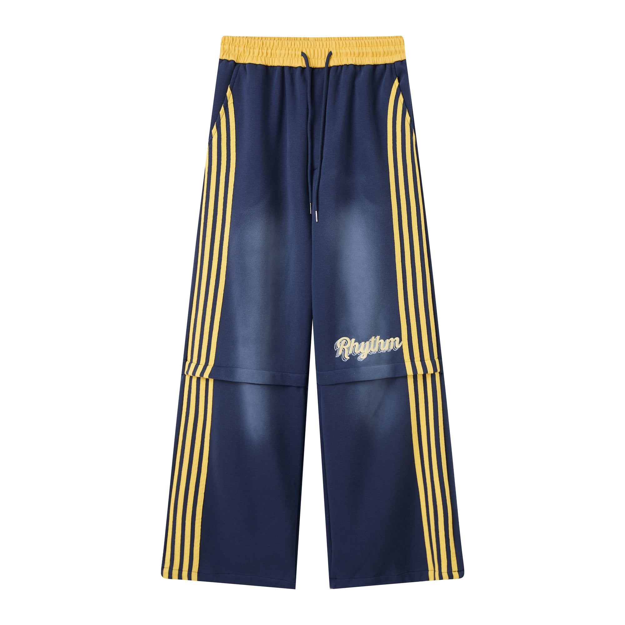 Omirad Rhythm Stripe Wide-Leg Track Pants | Vintage Wash