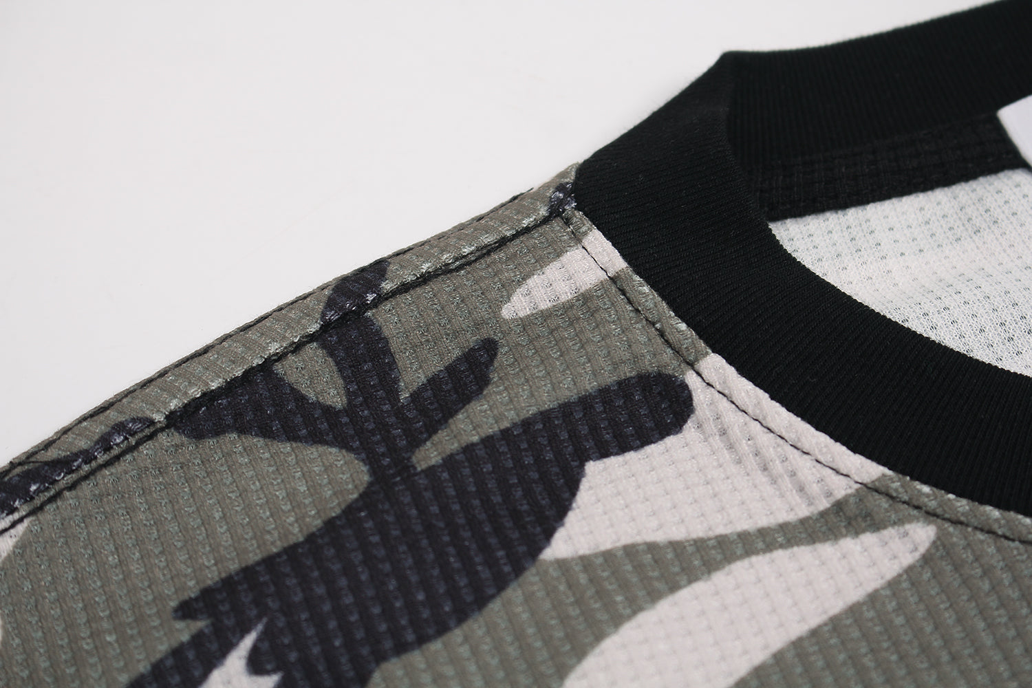 Omirad Camo Tech Waffle Long Sleeve | Streetwear Top