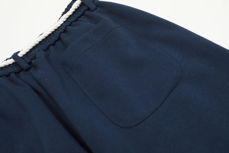 Omirad Rope-Waist Wide-Leg Relaxed Sweatpants