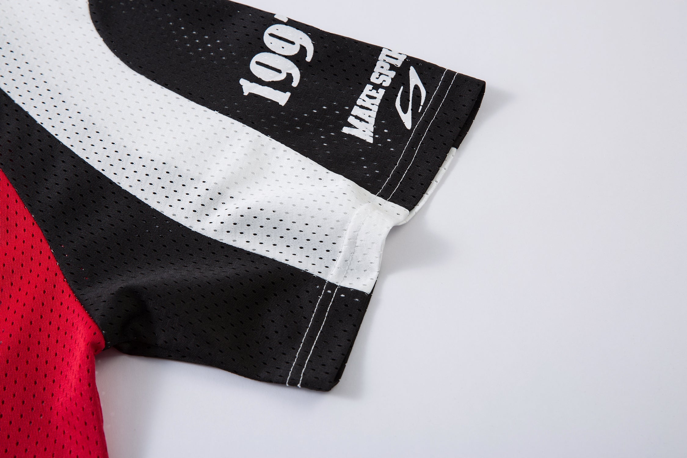 Spikyhead Colorblock Mesh Polo Shirt | Streetwear Jersey