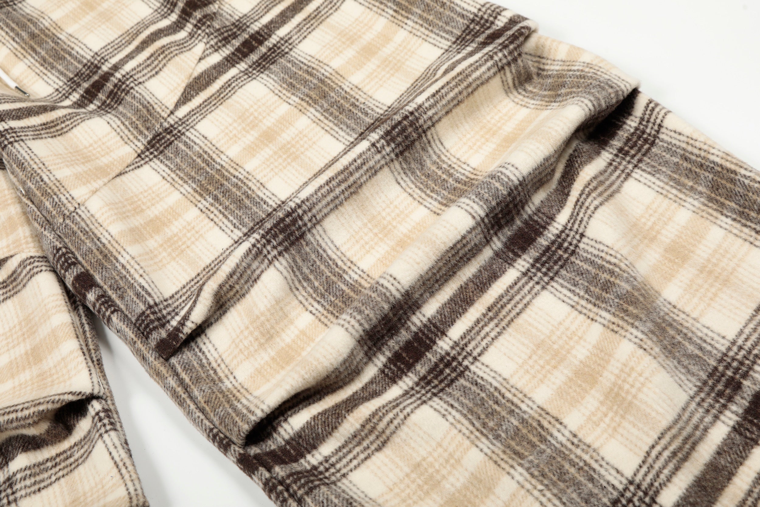 Omirad Plaid Wide-Leg Pants | Oversized Streetwear Fit