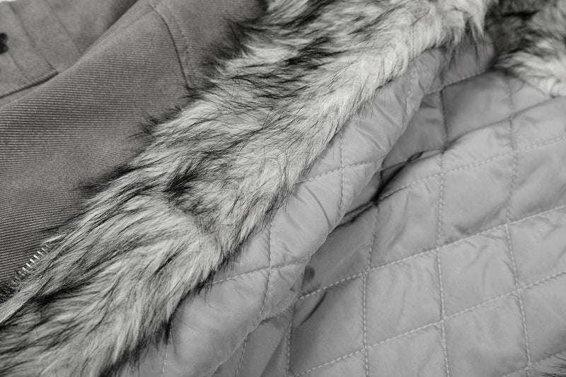 Omirad Faux-Fur Lined Suede Bomber Jacket | Oversized Streetwear