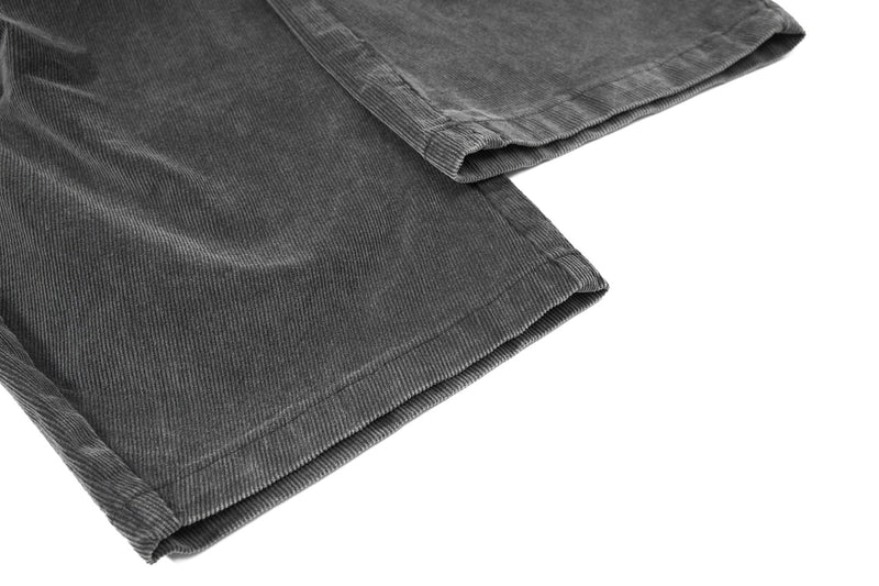 Omirad Washed Corduroy Cargo Barrel Pants | Wide Leg