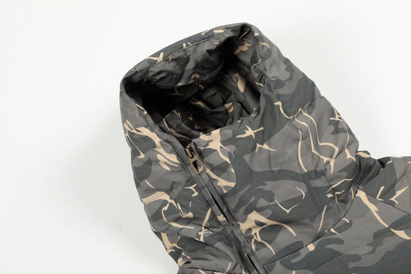 Omirad Camo Down Puffer Jacket | 70% White Duck Down