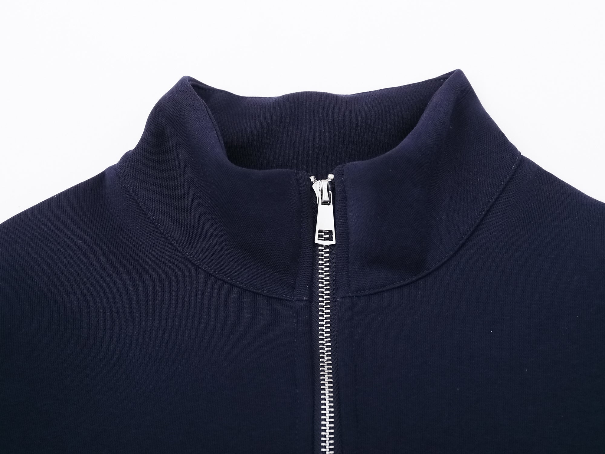 Varsity Half-Zip Mockneck Sweatshirt | Collegiate Streetwear
