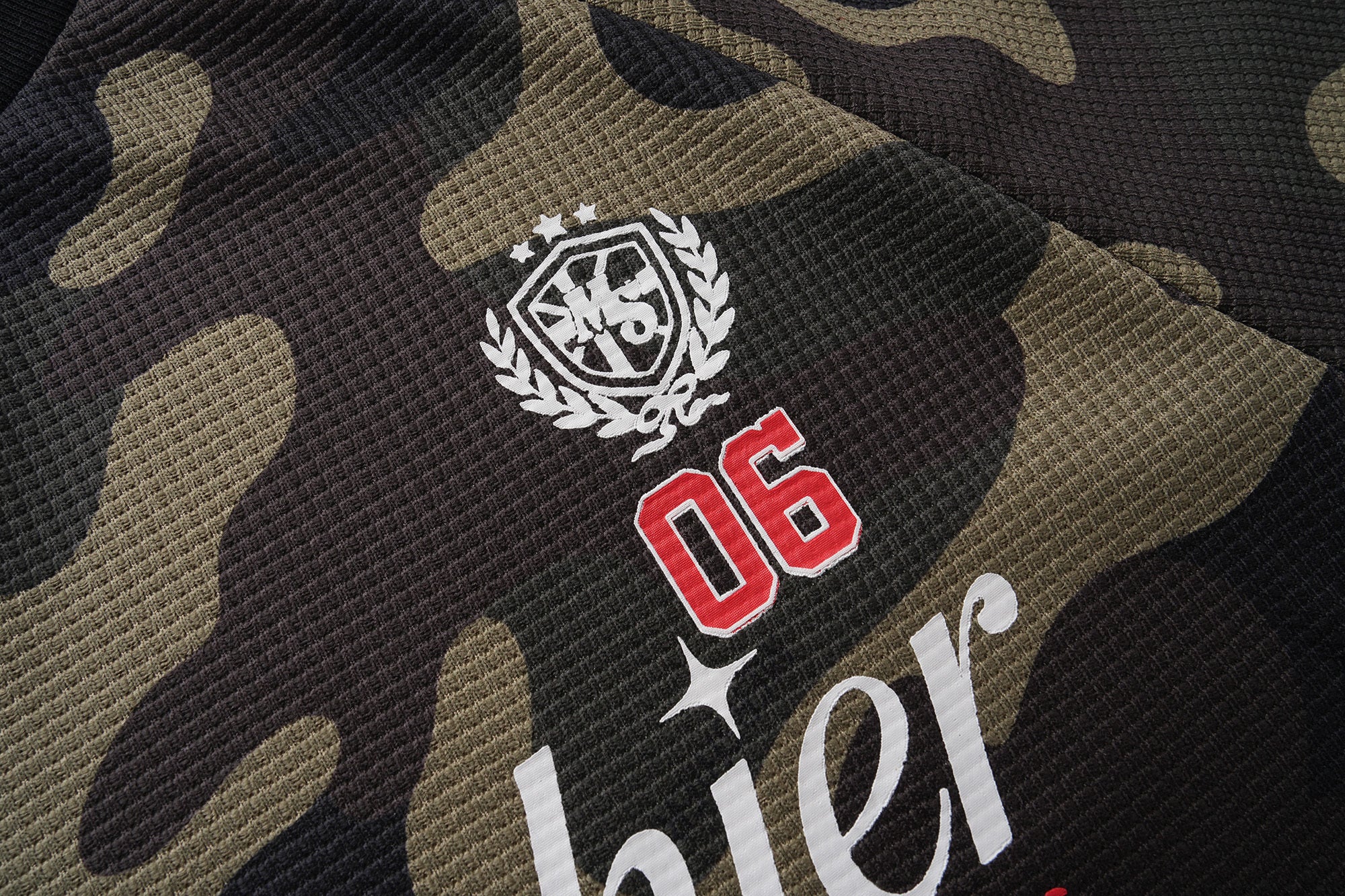 ArtMershier Camo Graphic Long Sleeve Jersey | Streetwear
