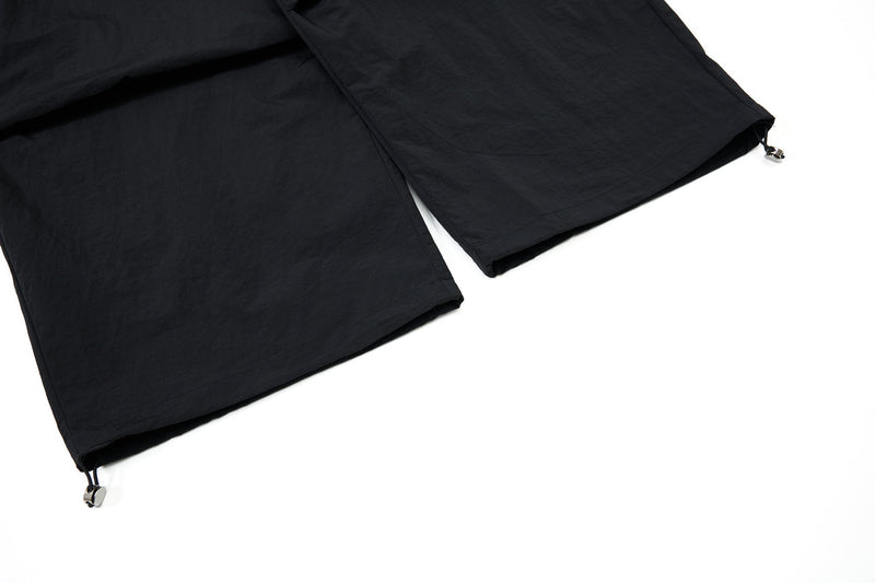 Retro Script Wide-Leg Track Pants | Bold Streetwear