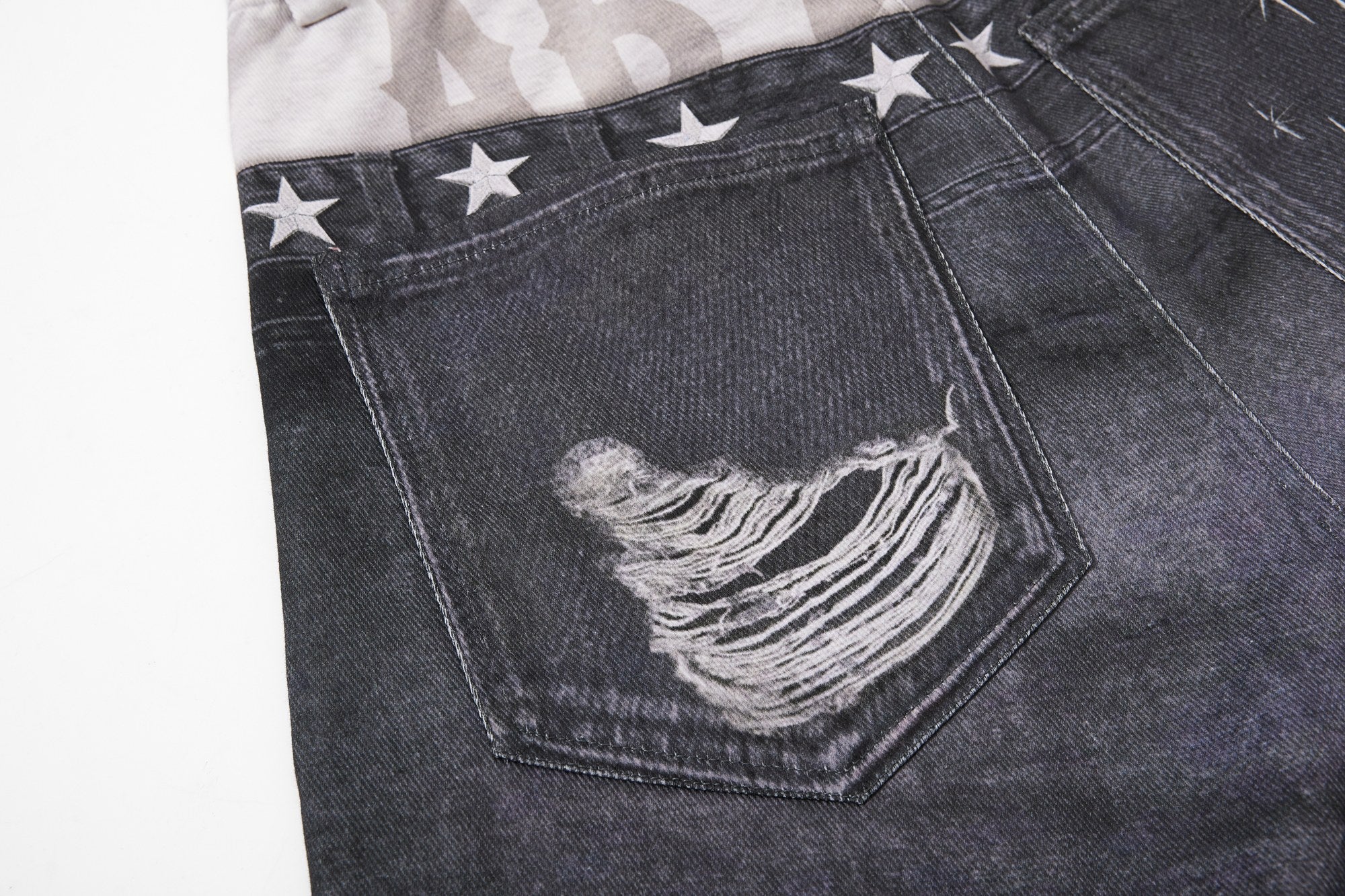 Omirad Layered Distressed Balloon Jeans | Y2K Streetwear