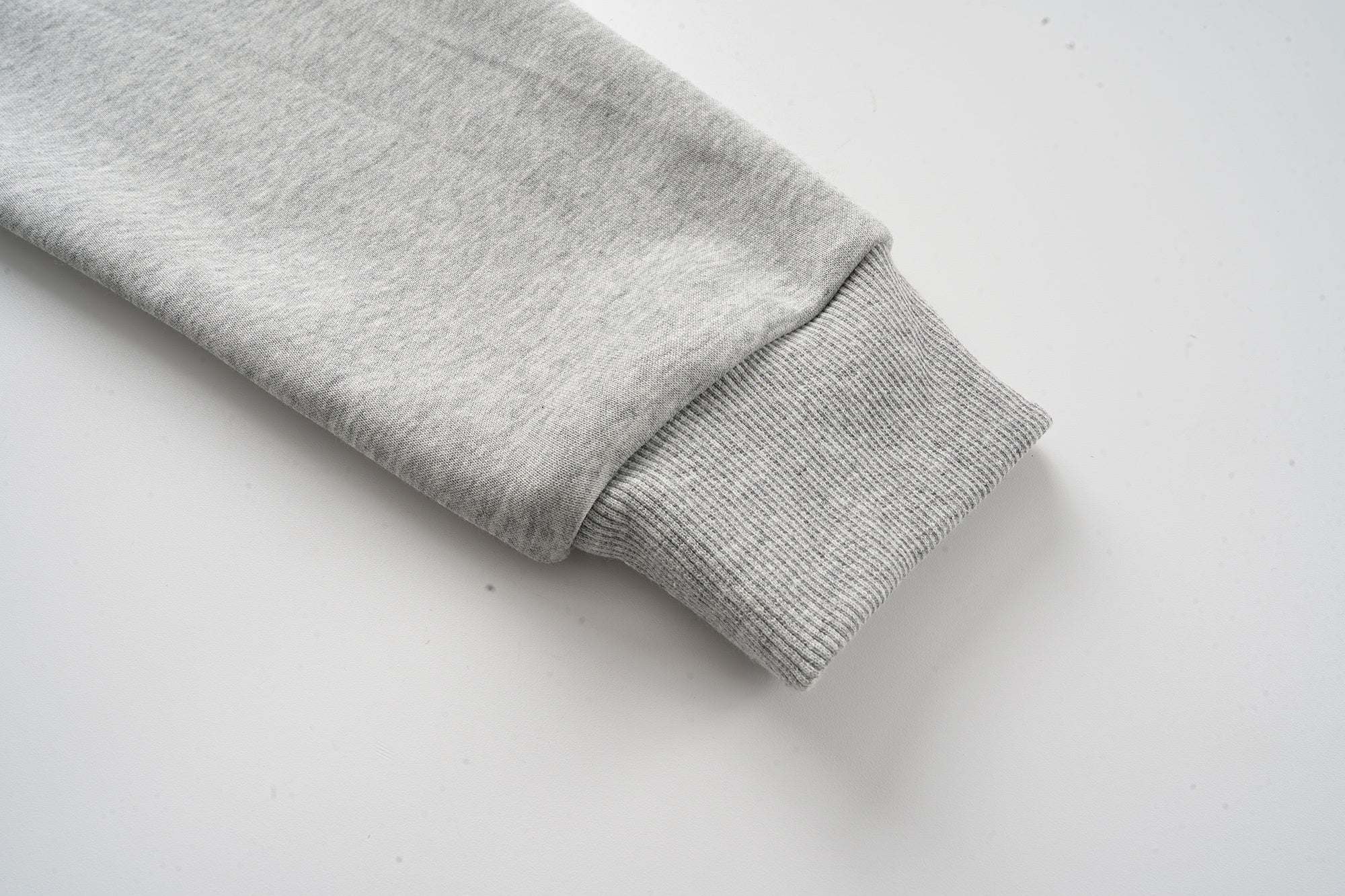 Omirad Business Card Graphic Zip Hoodie | Heather Grey
