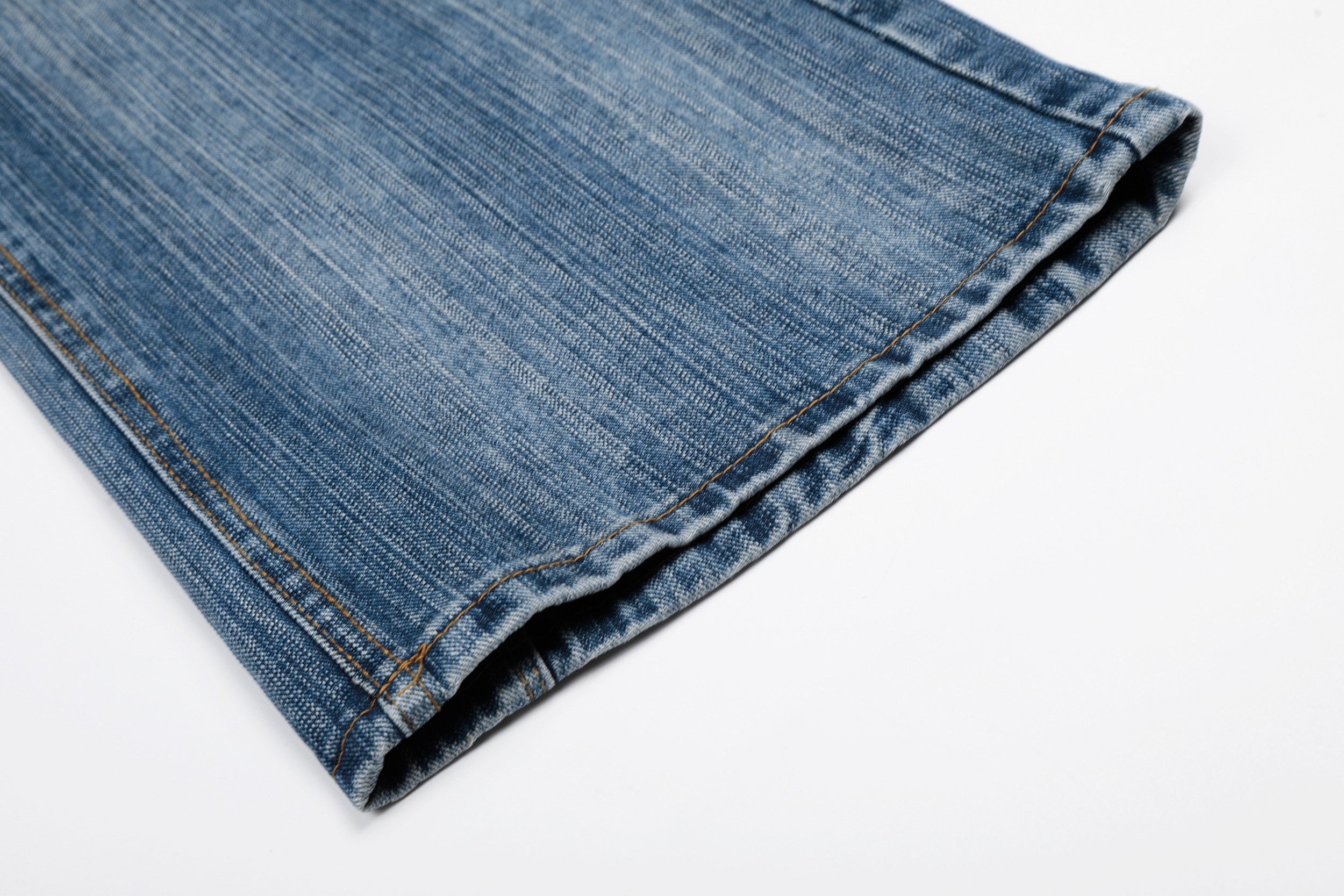 Vintage Grain Wide-Leg Denim Jeans | Streetwear Fit