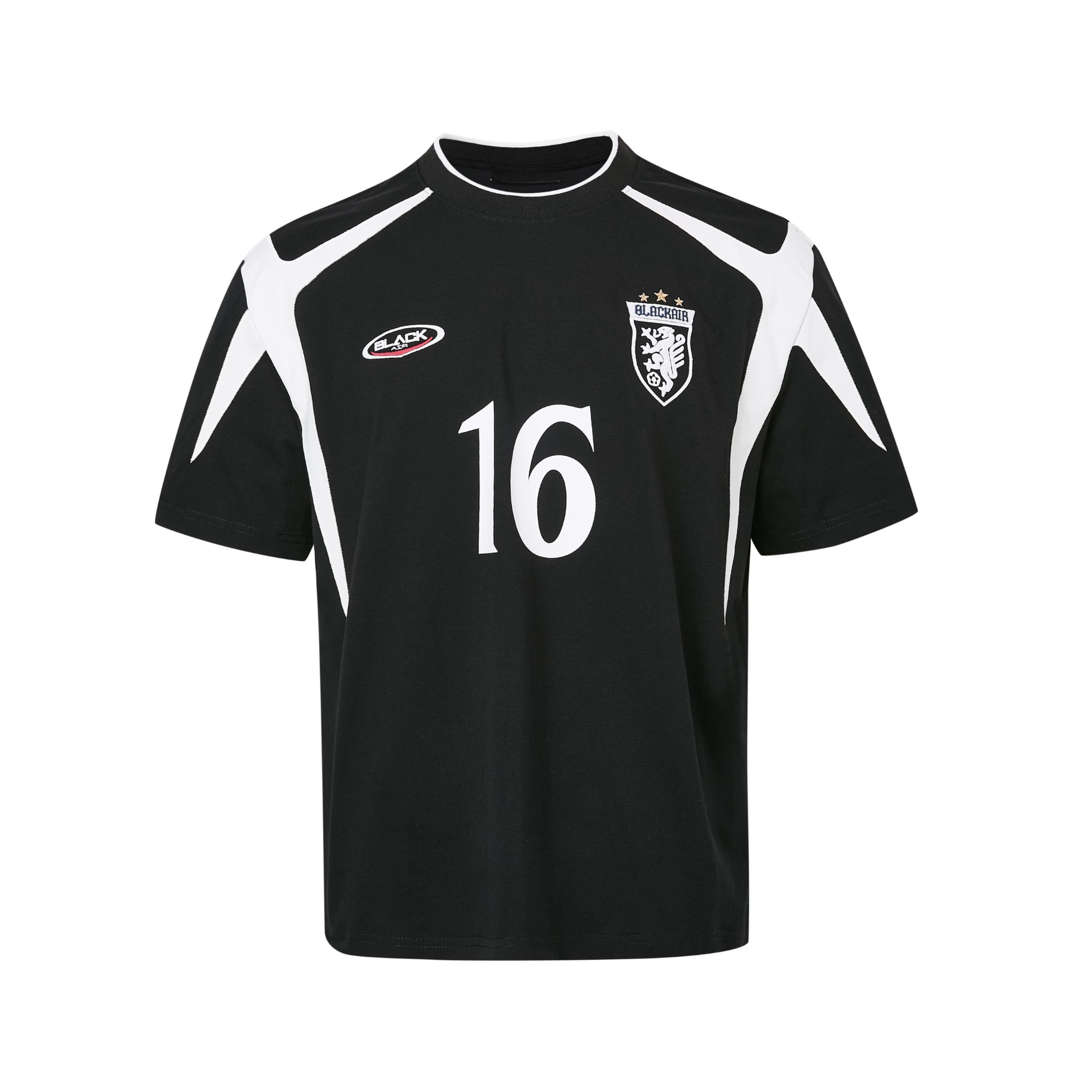 BLACKAIR 16 Retro Football Jersey Tee | Streetwear Soccer Shirt