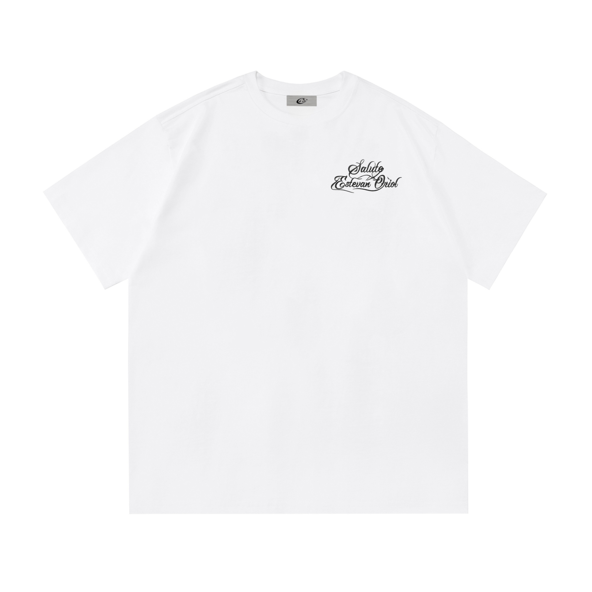 Saludo Estevan Oriol Hand Graphic Oversized Tee