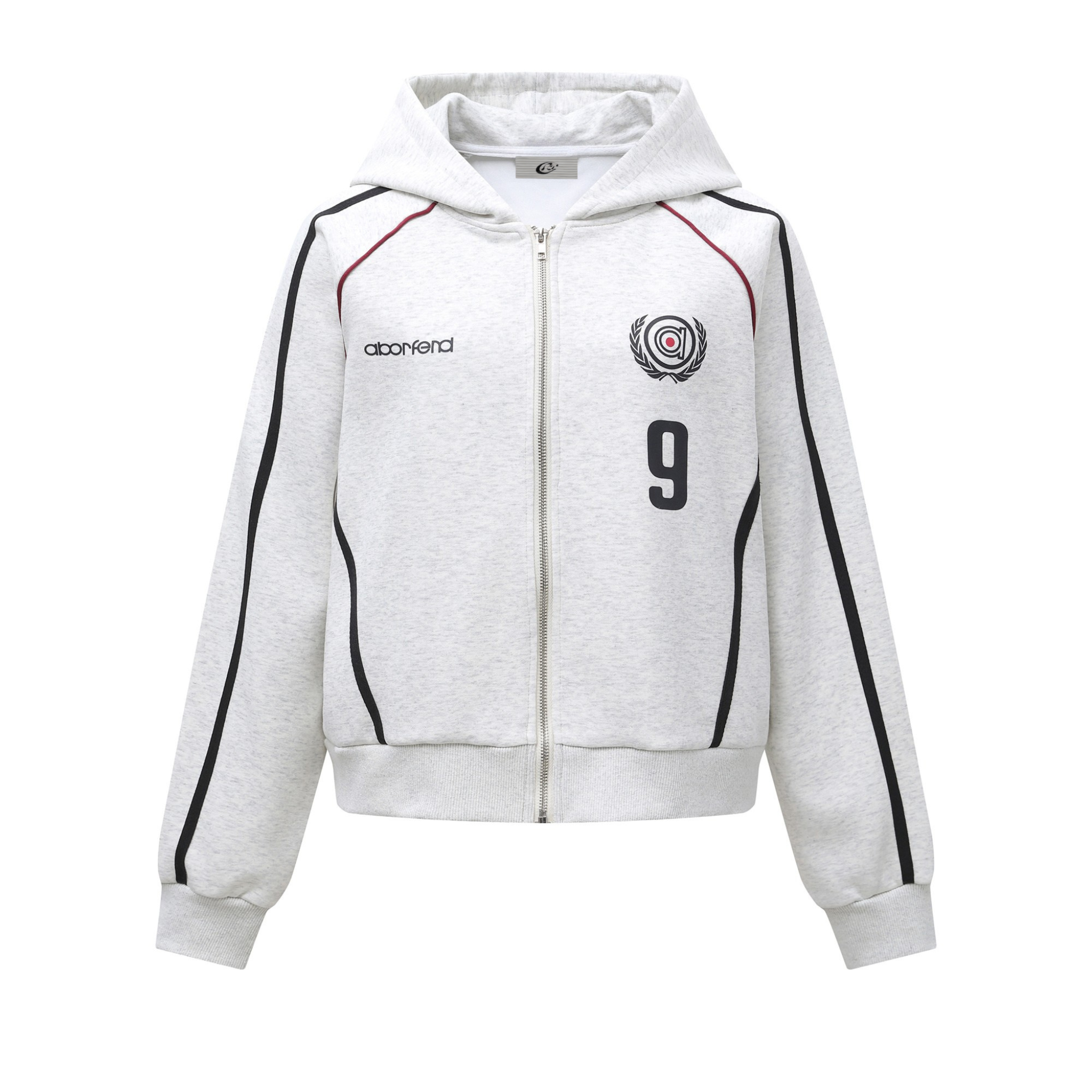 Omirad Retro Track Zip Hoodie | Streetwear Athletic Hoodie