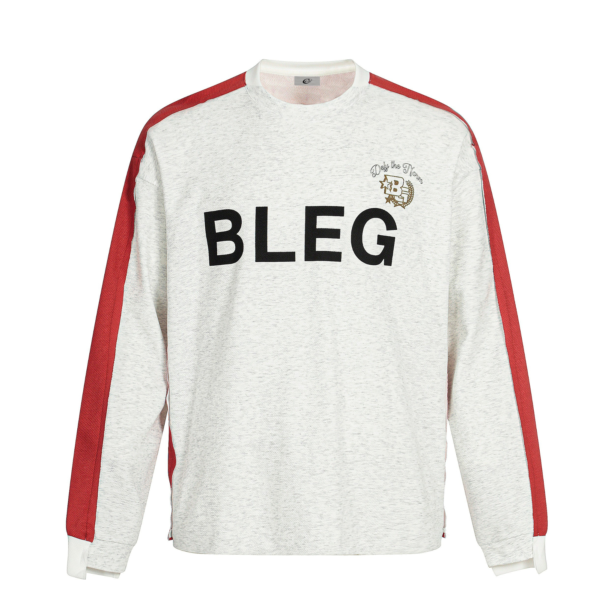 BLEG Color-Block Long Sleeve Tee | Retro Athletic Streetwear