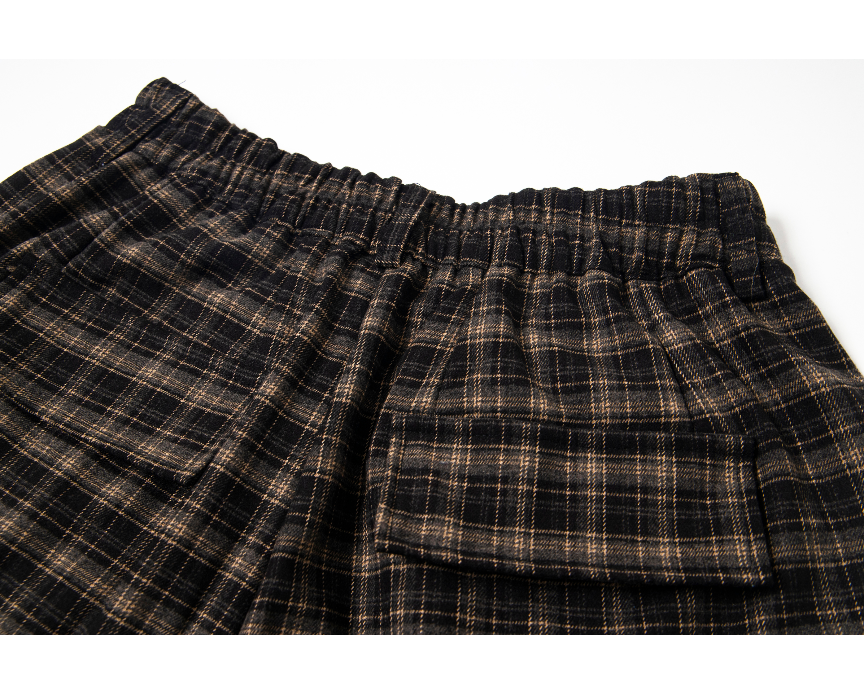 Omirad Plaid Cargo Shorts | Streetwear Knee-Length Fit