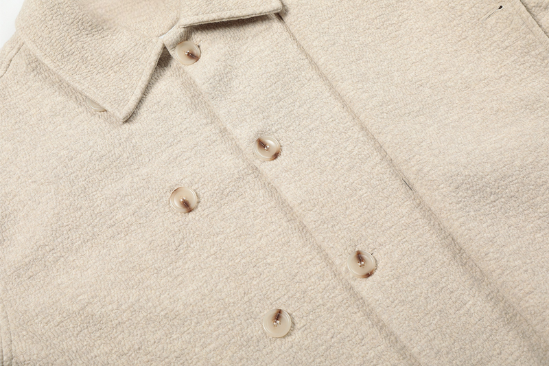 Omirad Belted Cropped Jacket | Structured Cotton Outerwear