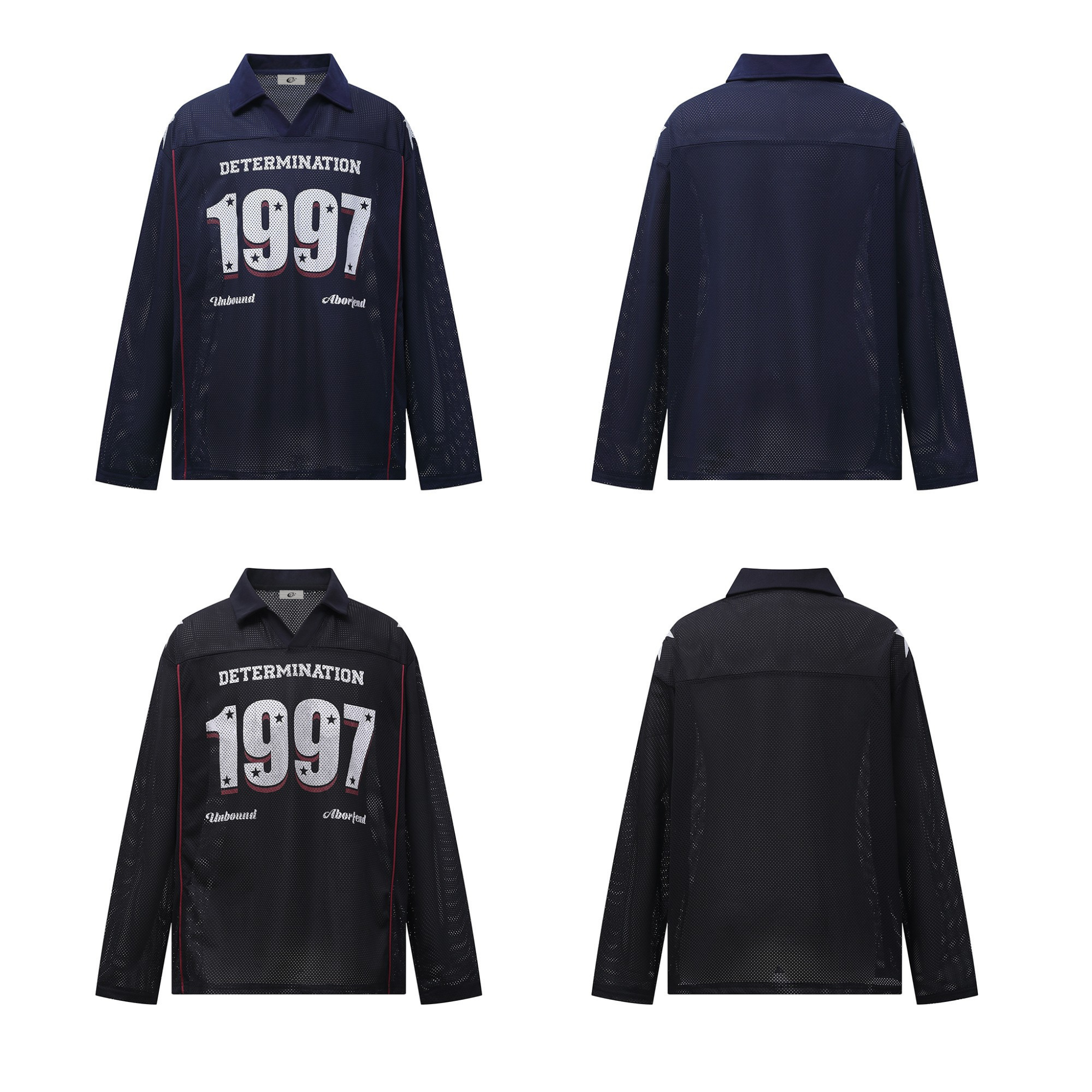 Omirad 1997 Determination Mesh Long-Sleeve Shirt | Streetwear