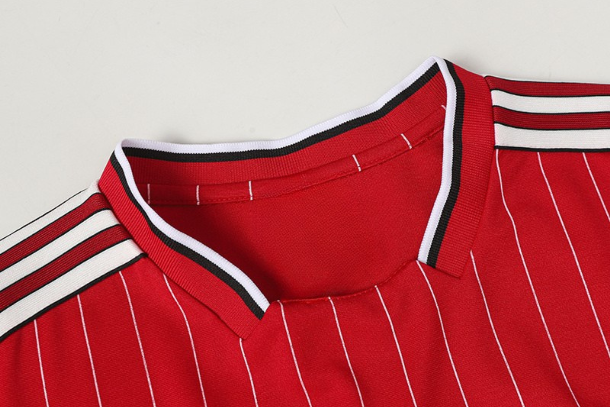 Pinstripe Performance Soccer Jersey | Streetwear Football Tee