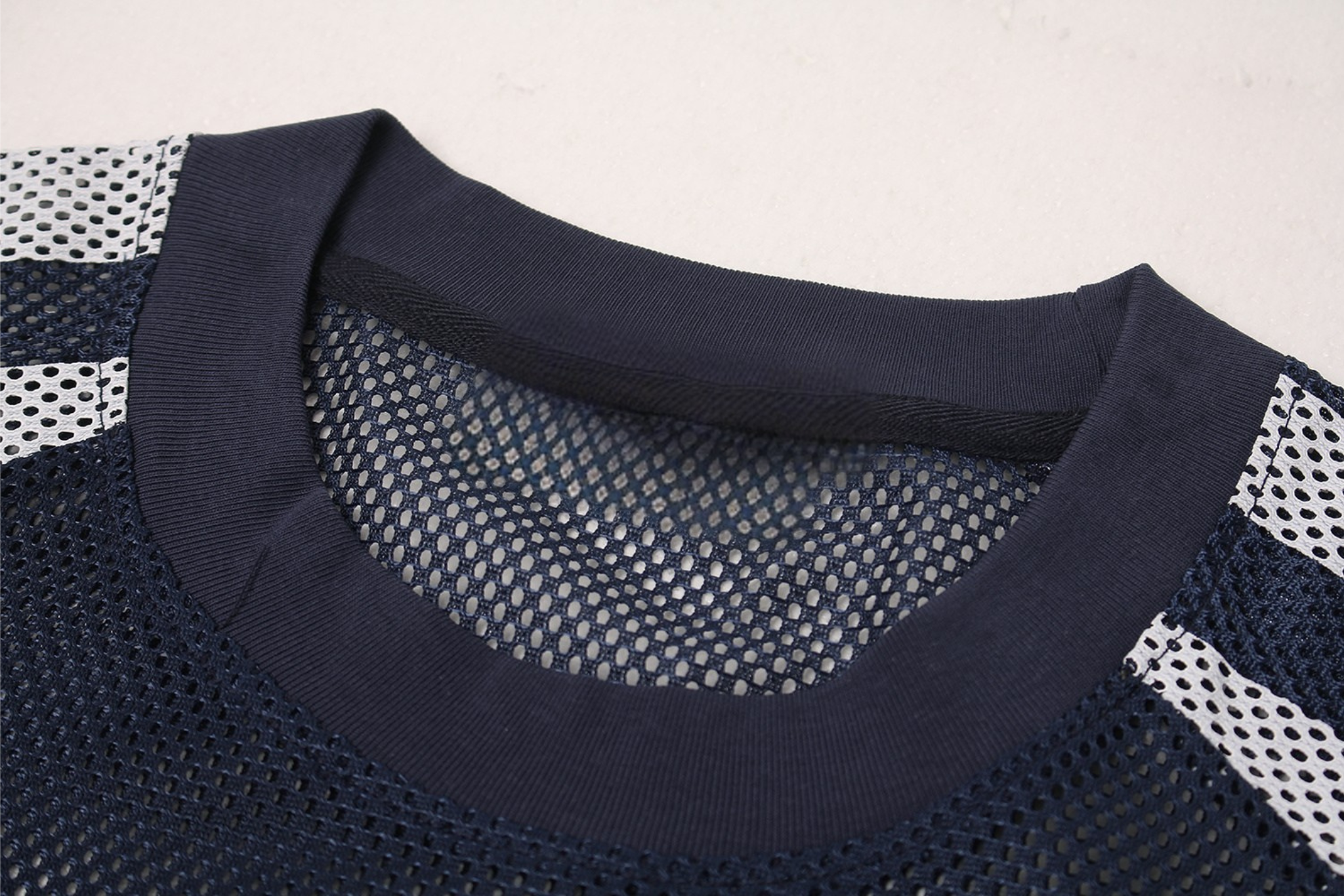 Omirad No.8 Varsity Mesh Jersey | Oversized Streetwear Top