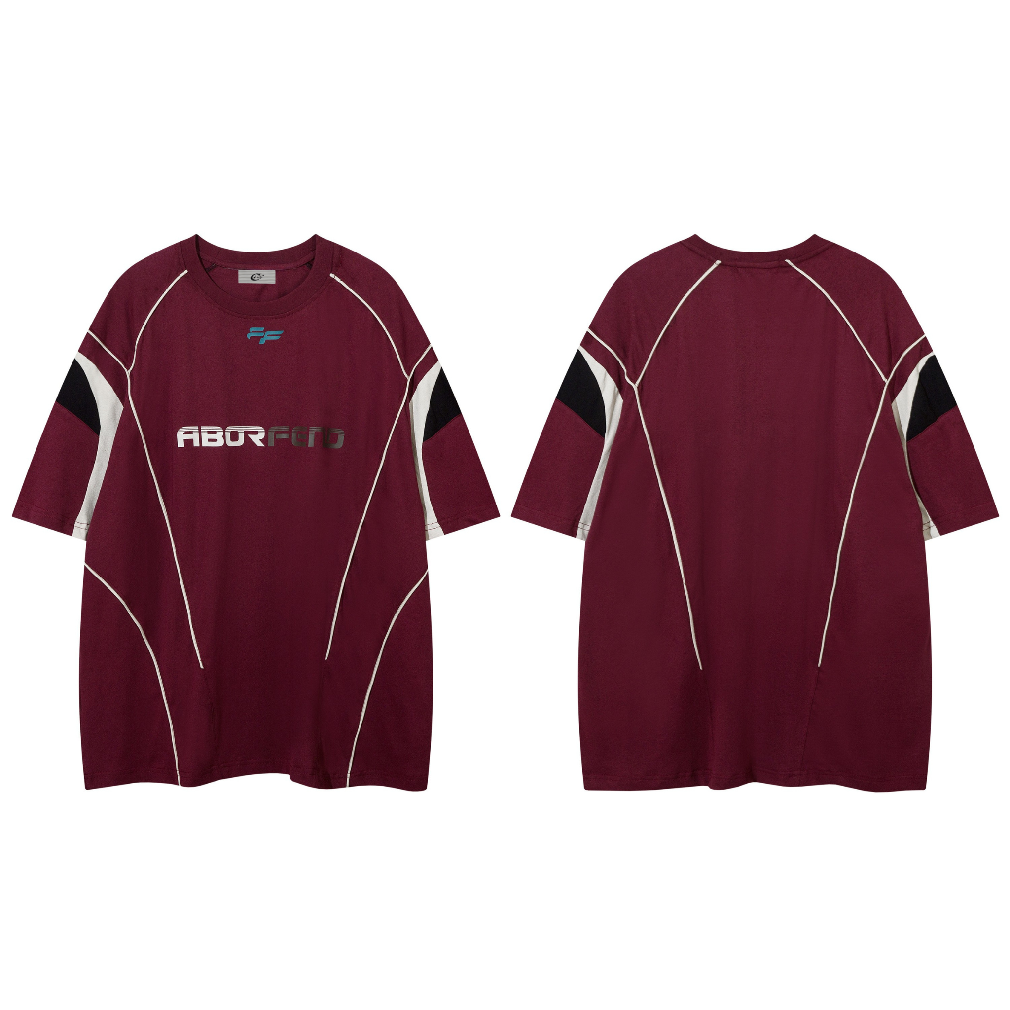 Omirad ABORFEND Oversized Paneled Jersey Tee | Streetwear