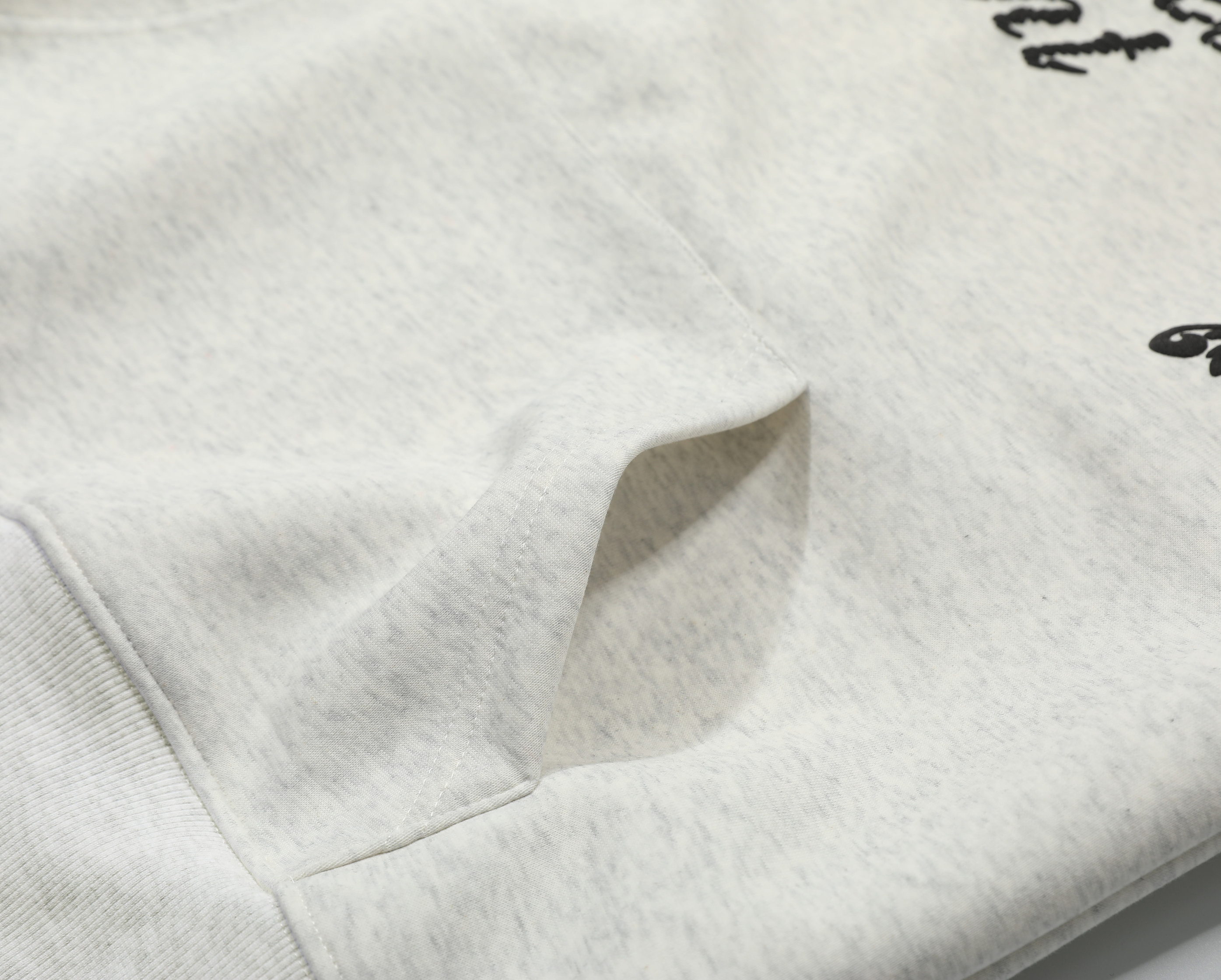 Embroidered Script Fleece Hoodie | Streetwear Statement