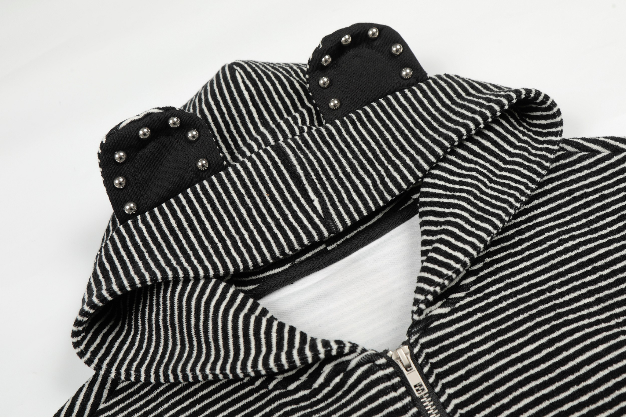 Omirad Striped Zip Hoodie | 100% Cotton Streetwear Hoodie