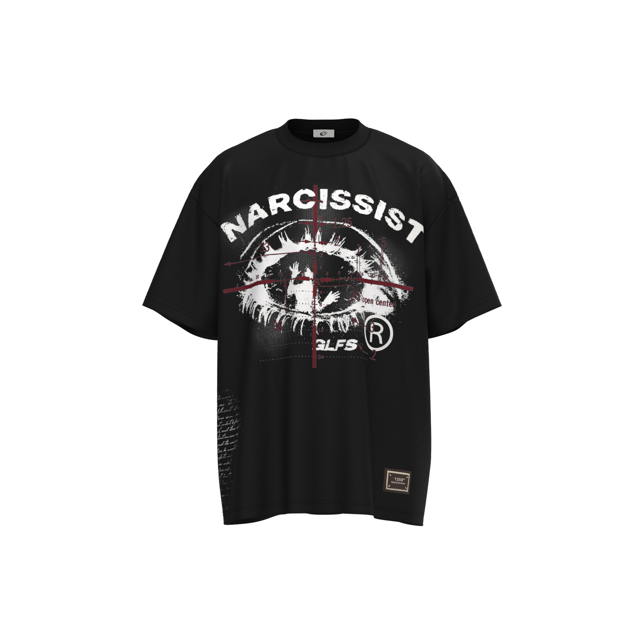 Omirad Narcissist Eye Graphic Tee | Streetwear Cotton T-Shirt