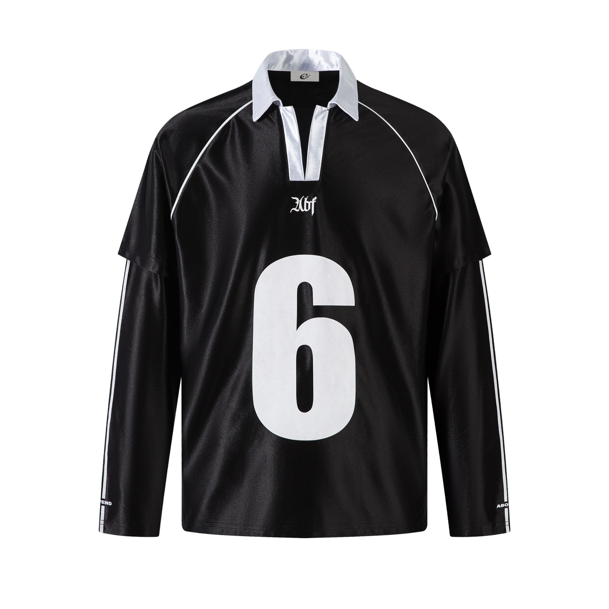 Omirad Retro Number 6 Long-Sleeve Sports Jersey
