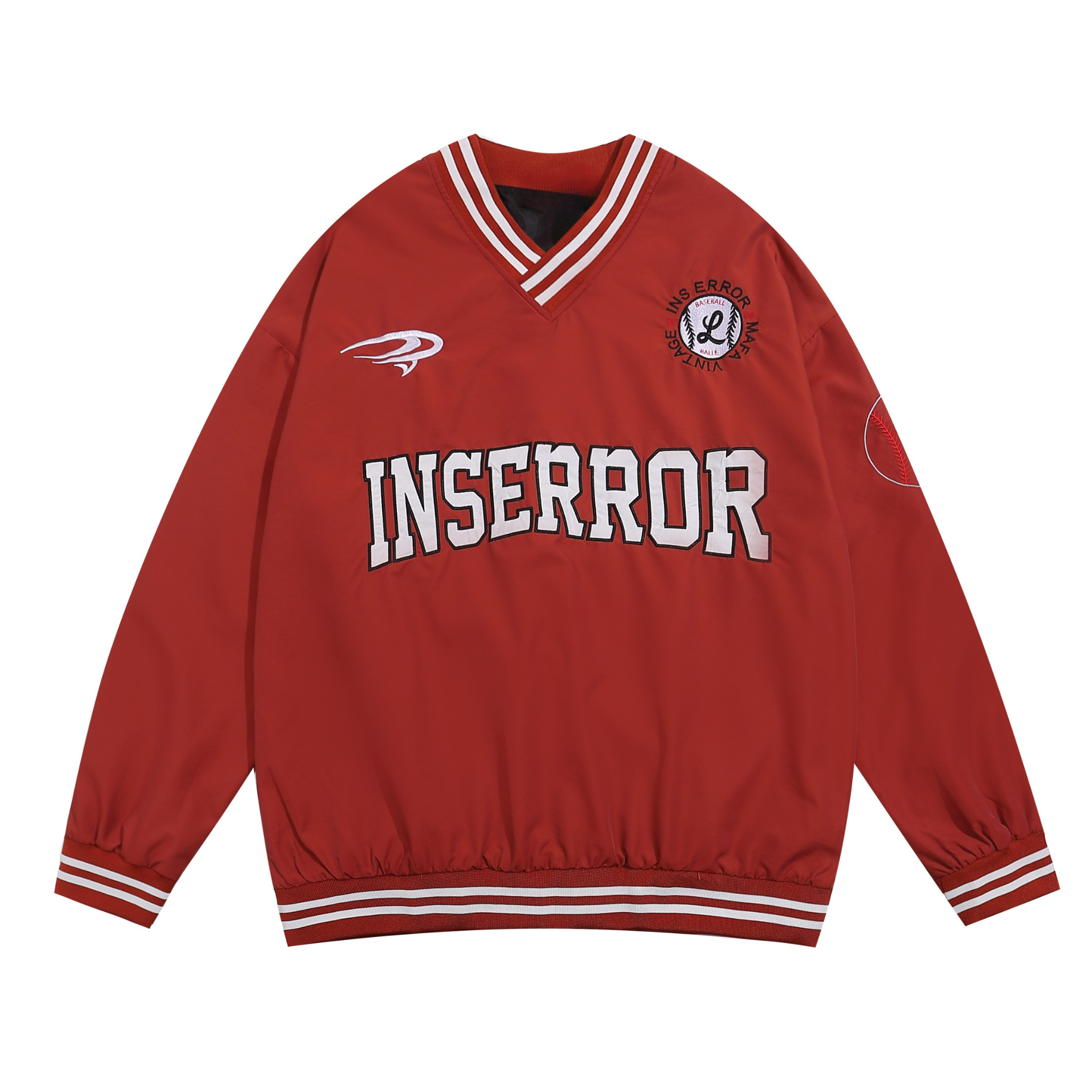 Varsity Collegiate Pullover | Retro Streetwear Sweatshirt