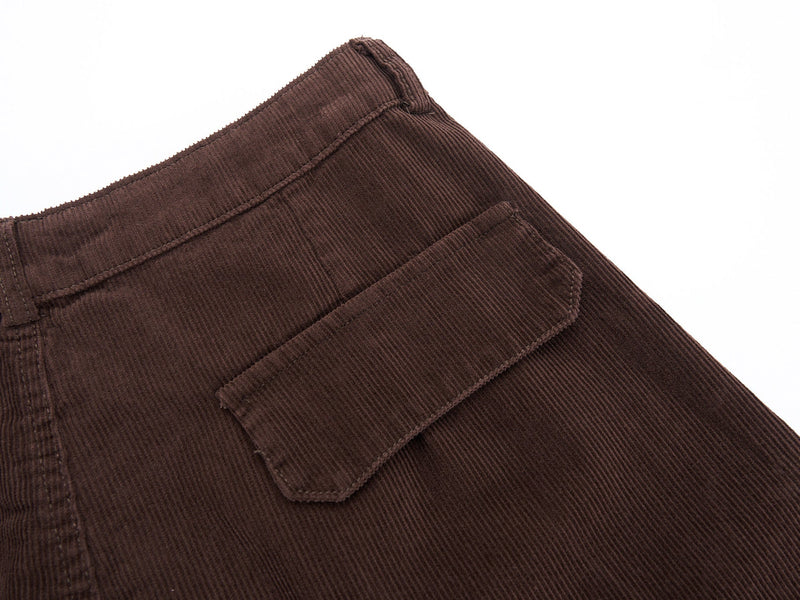 Omirad Corduroy Cargo Wide-Leg Pants | Streetwear Trousers