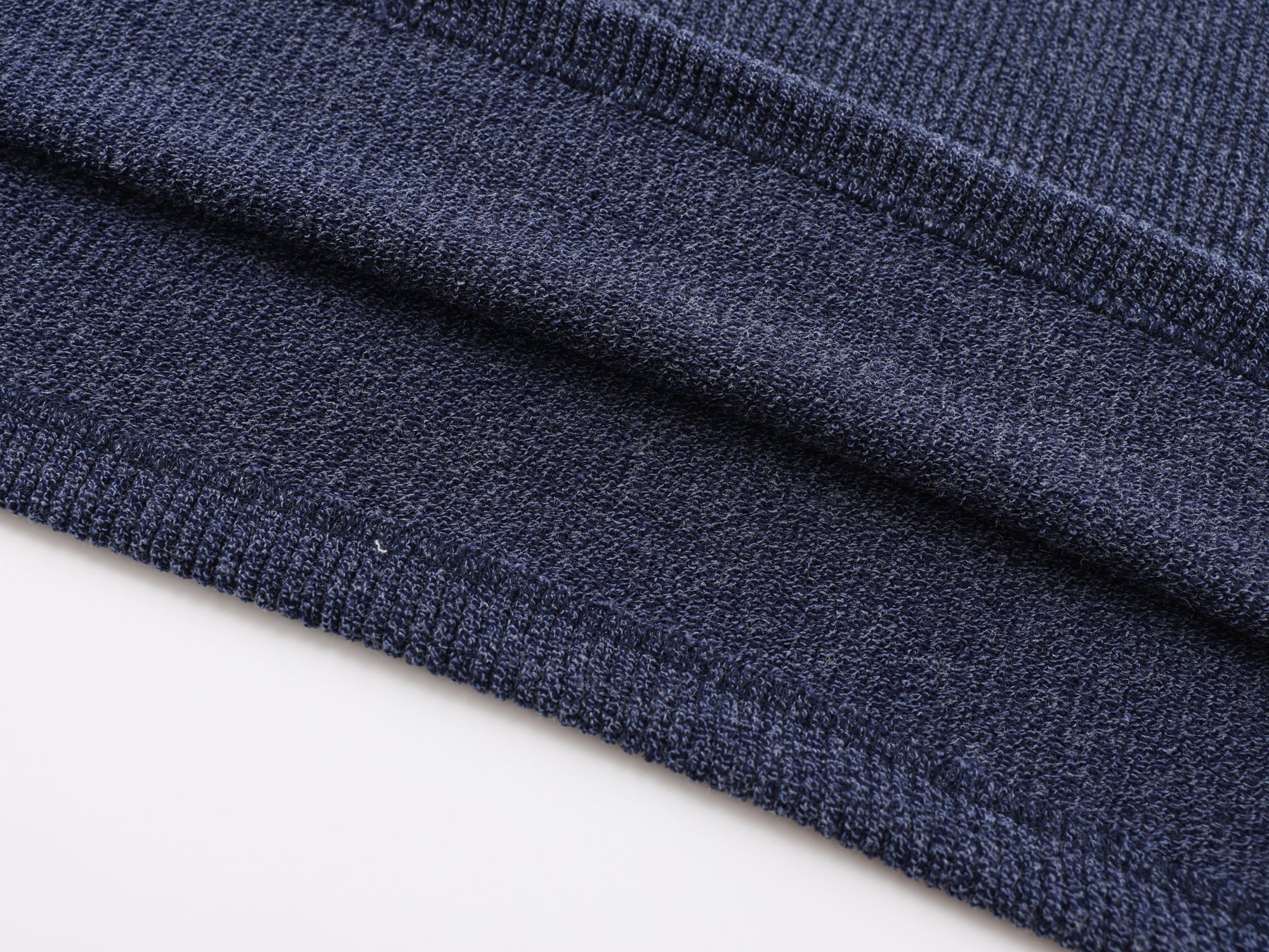 Ribbed Henley Long-Sleeve Tee | Relaxed Everyday Knit Top