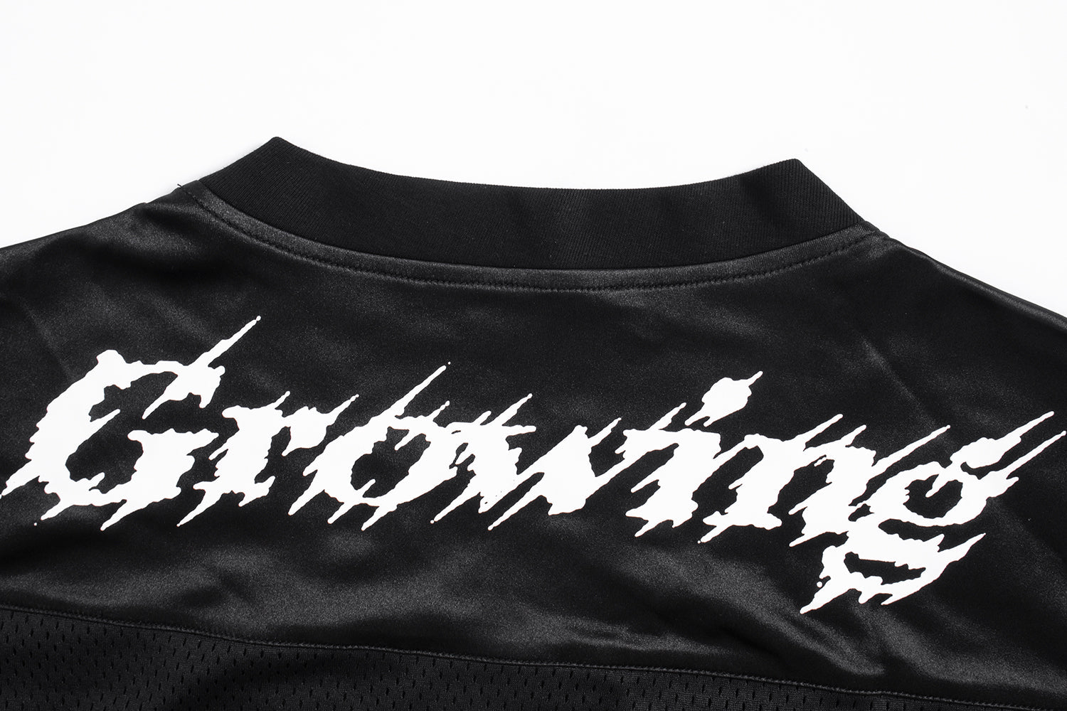 Omirad Black Gothic Mesh Jersey | Number 09 Streetwear