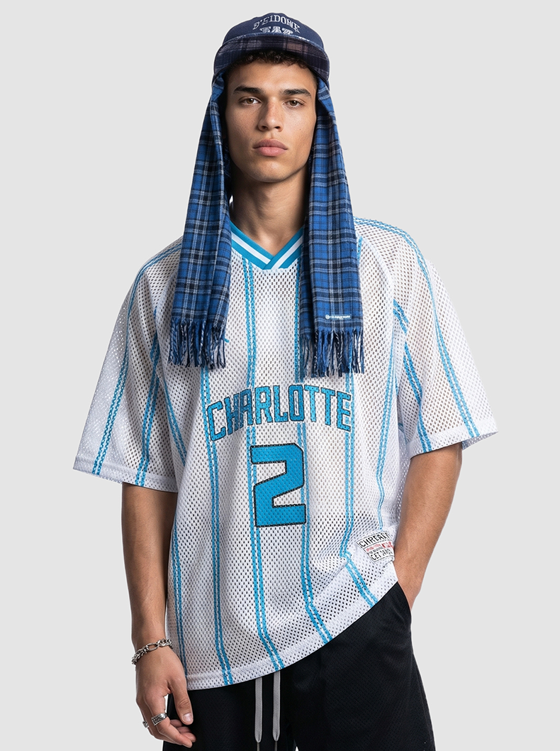 Charlotte Ball #2 Mesh Jersey T-Shirt | Streetwear