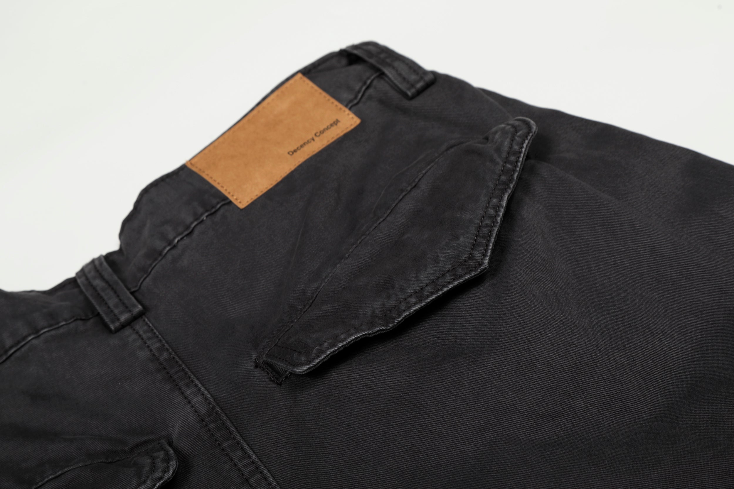 Heavy Cargo Pocket Wide-Leg Pants | Washed Cotton Streetwear