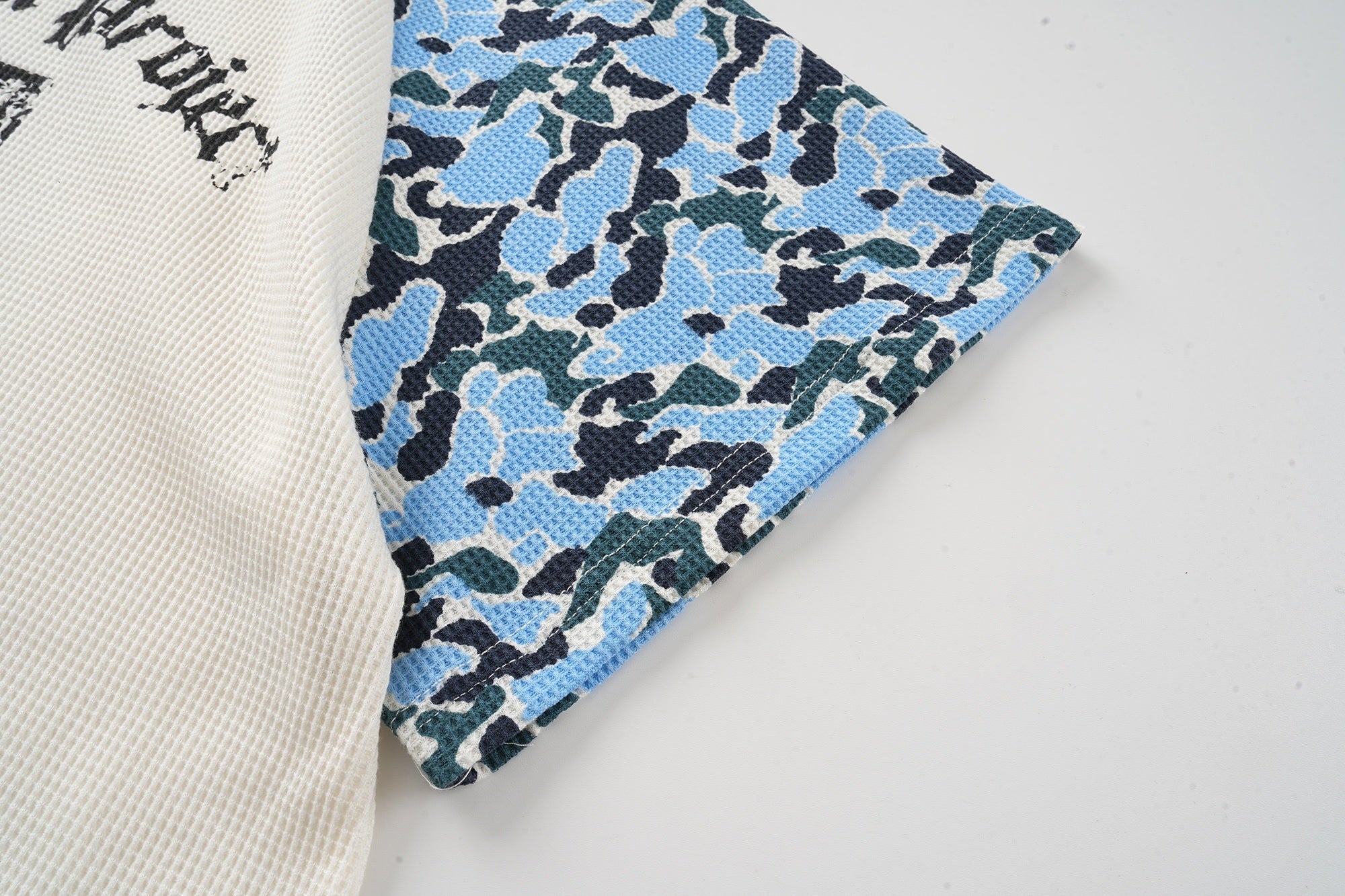 Camo Raglan Graphic T-Shirt | Streetwear Varsity Tee