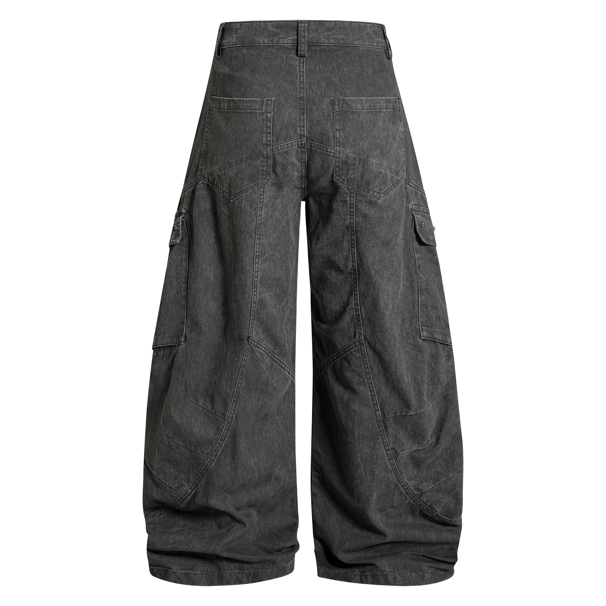 Omirad Utility Balloon Cargo Pants | Wide-Leg Streetwear