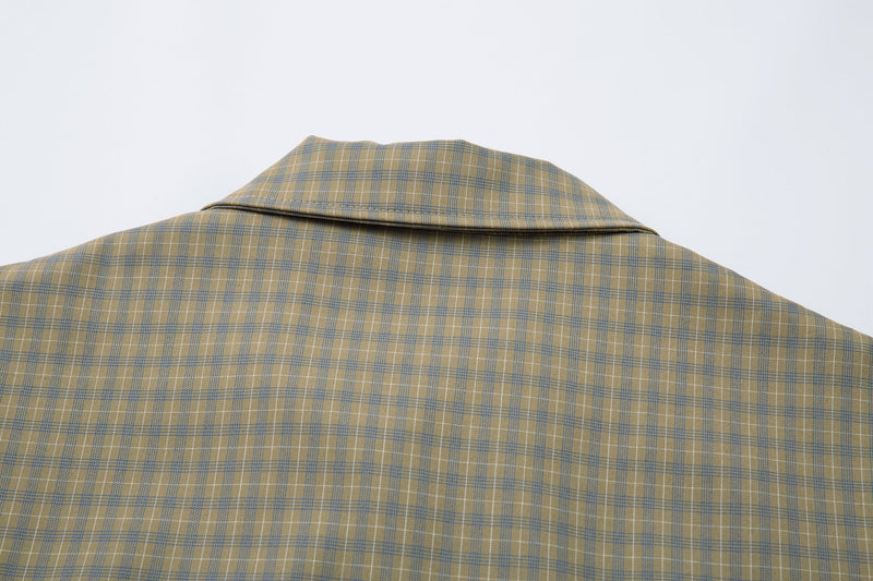 Reversible Check Panel Jacket | Two Looks, One Jacket